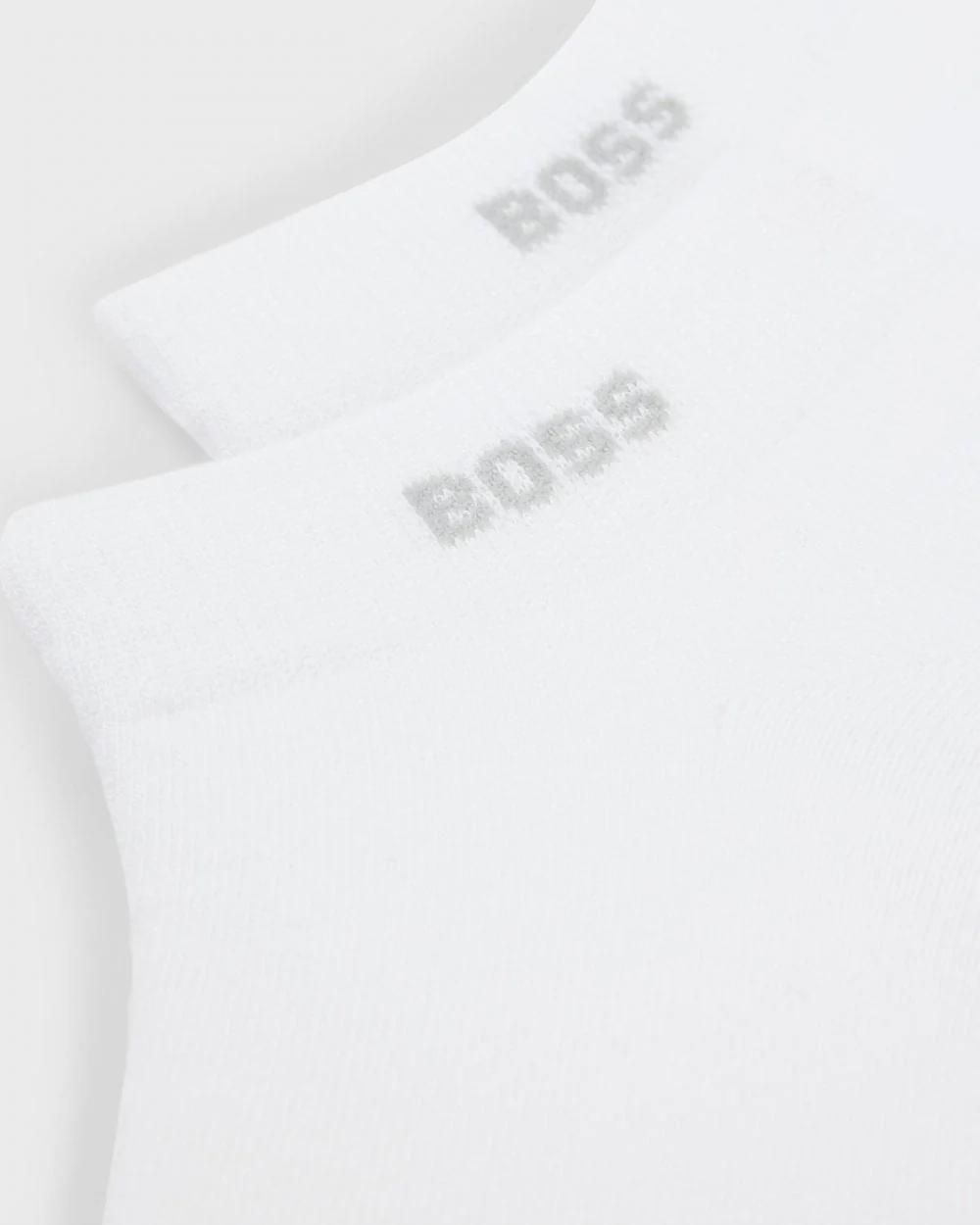 BOSS Orange Two-Pack of Ankle Length Socks in Stretch Fabric NOS - White 100 - Image 2