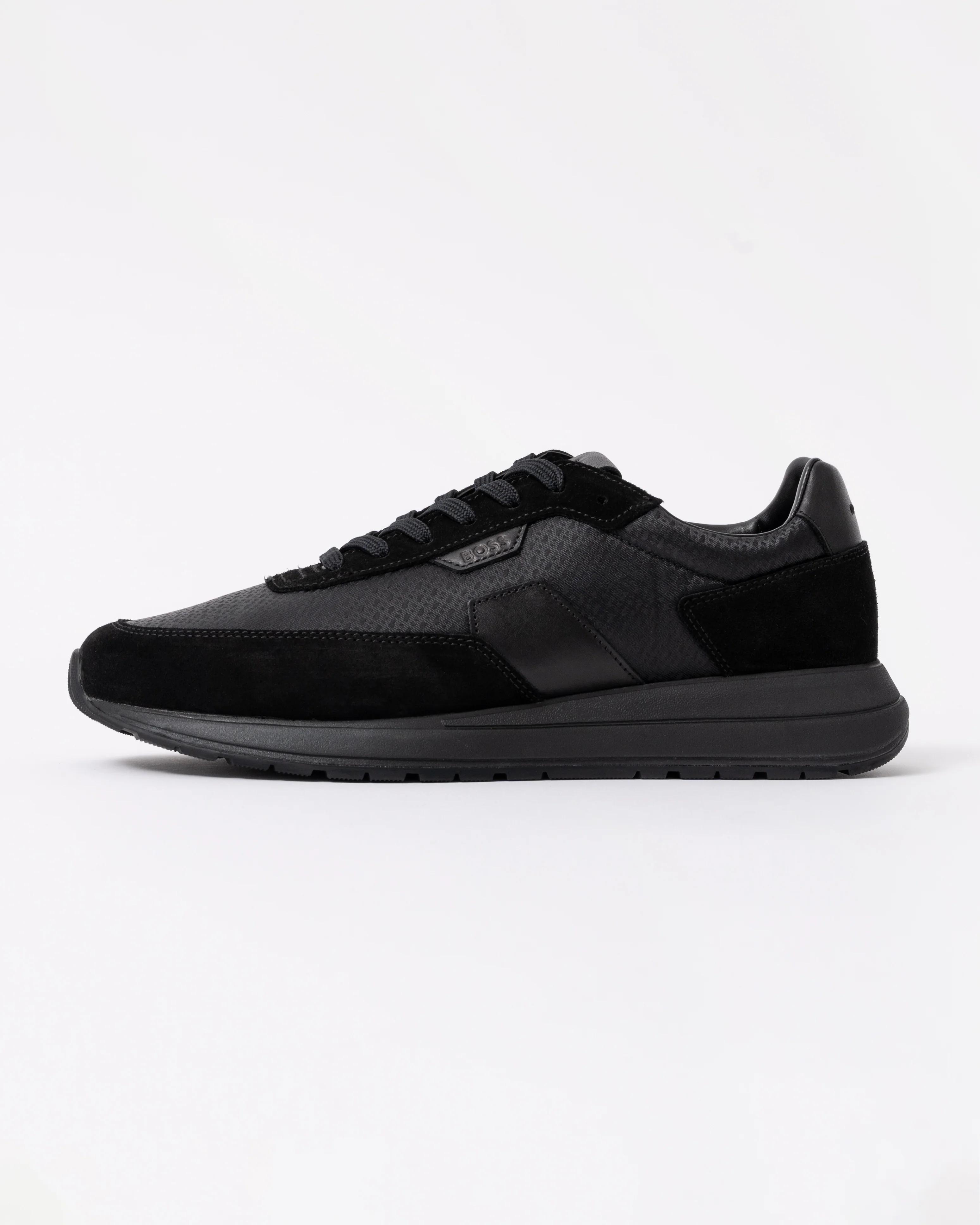 BOSS Orange Mens Vinston Trainers - Black 005 - Image 2