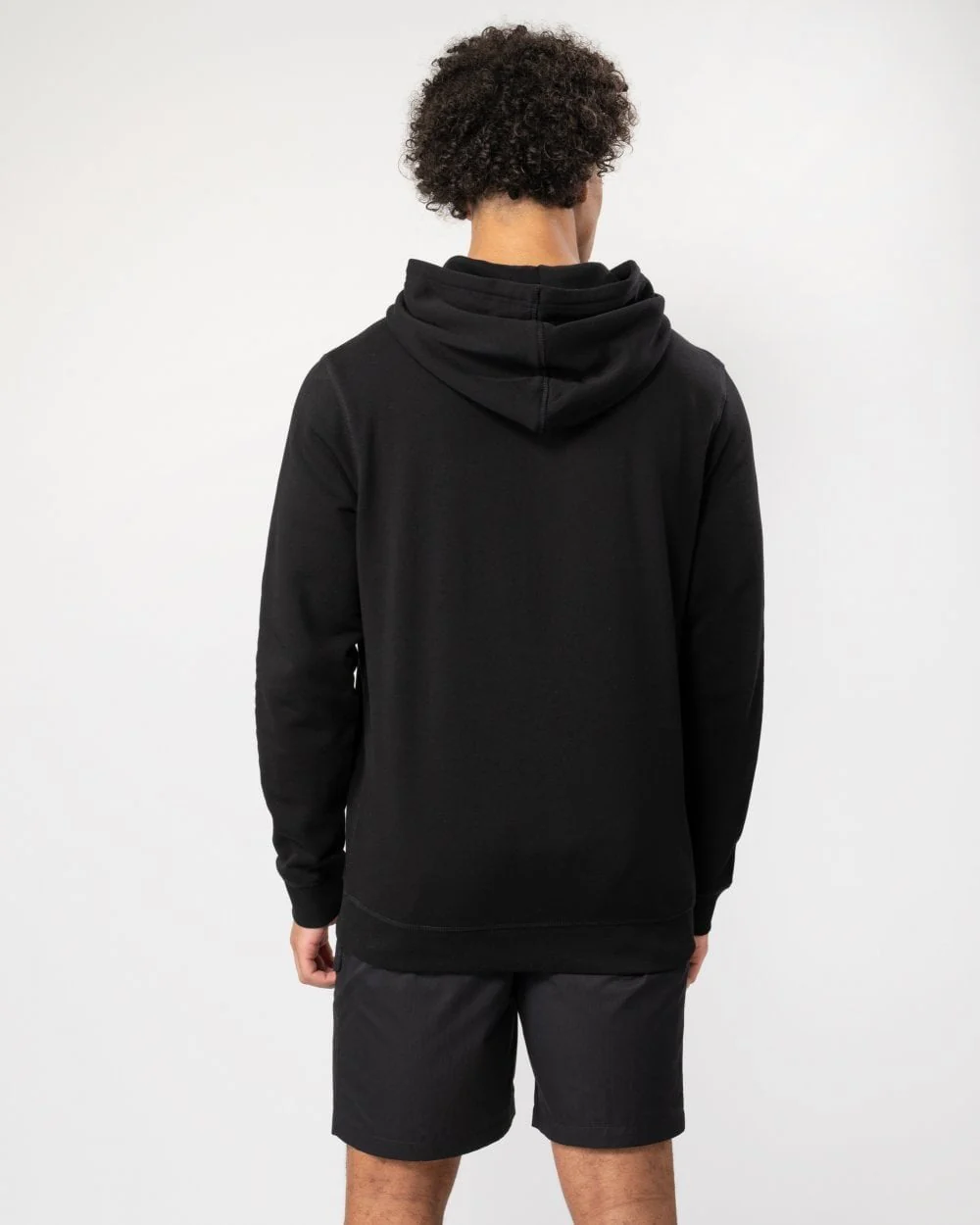 BOSS Orange Wetalk Mens Pullover Hoodie With Logo Patch NOS - Black 001 - Image 4
