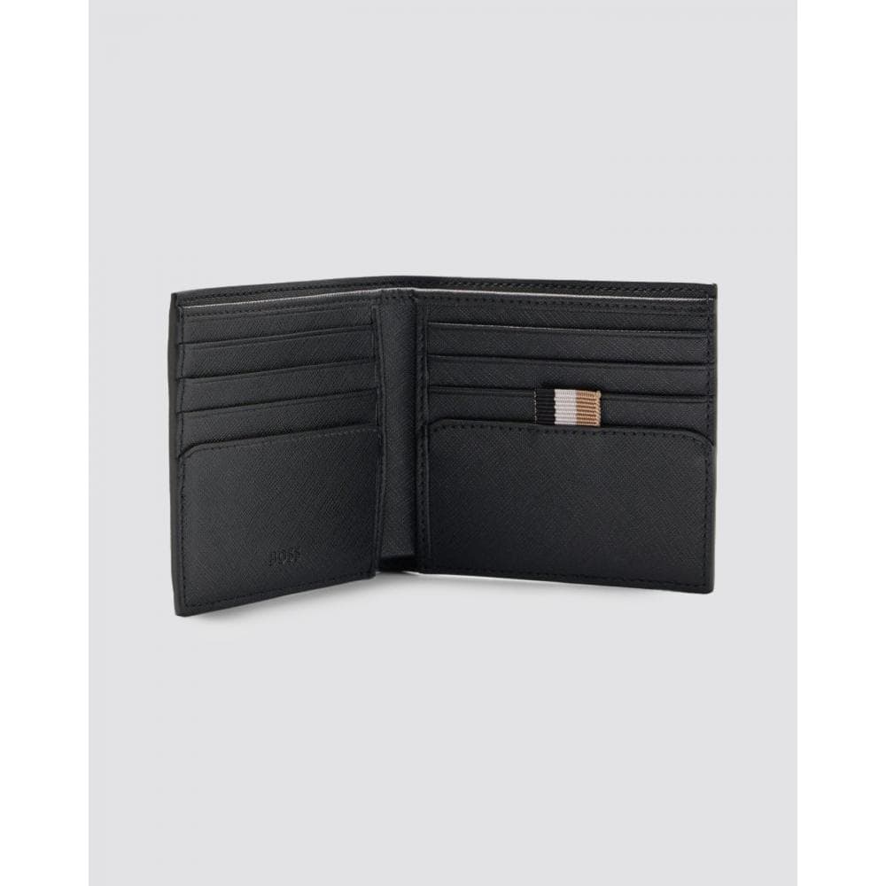 BOSS Orange Zair Mens 8-Card Structured Billfold Wallet - Image 2