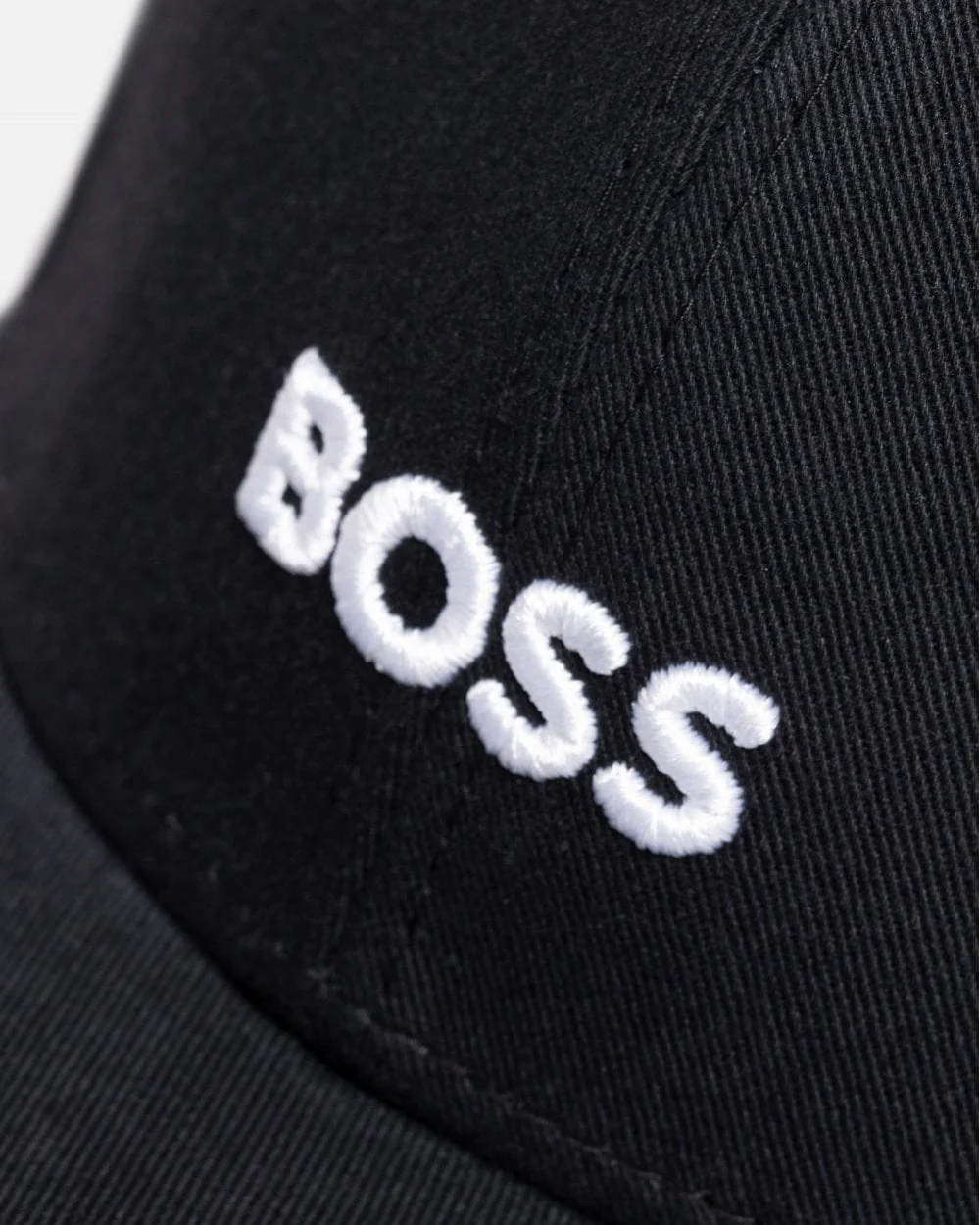 BOSS Orange Zed Mens Cotton-Twill Six-Panel Cap with Embroidered Logo NOS - Black 001 - Image 4