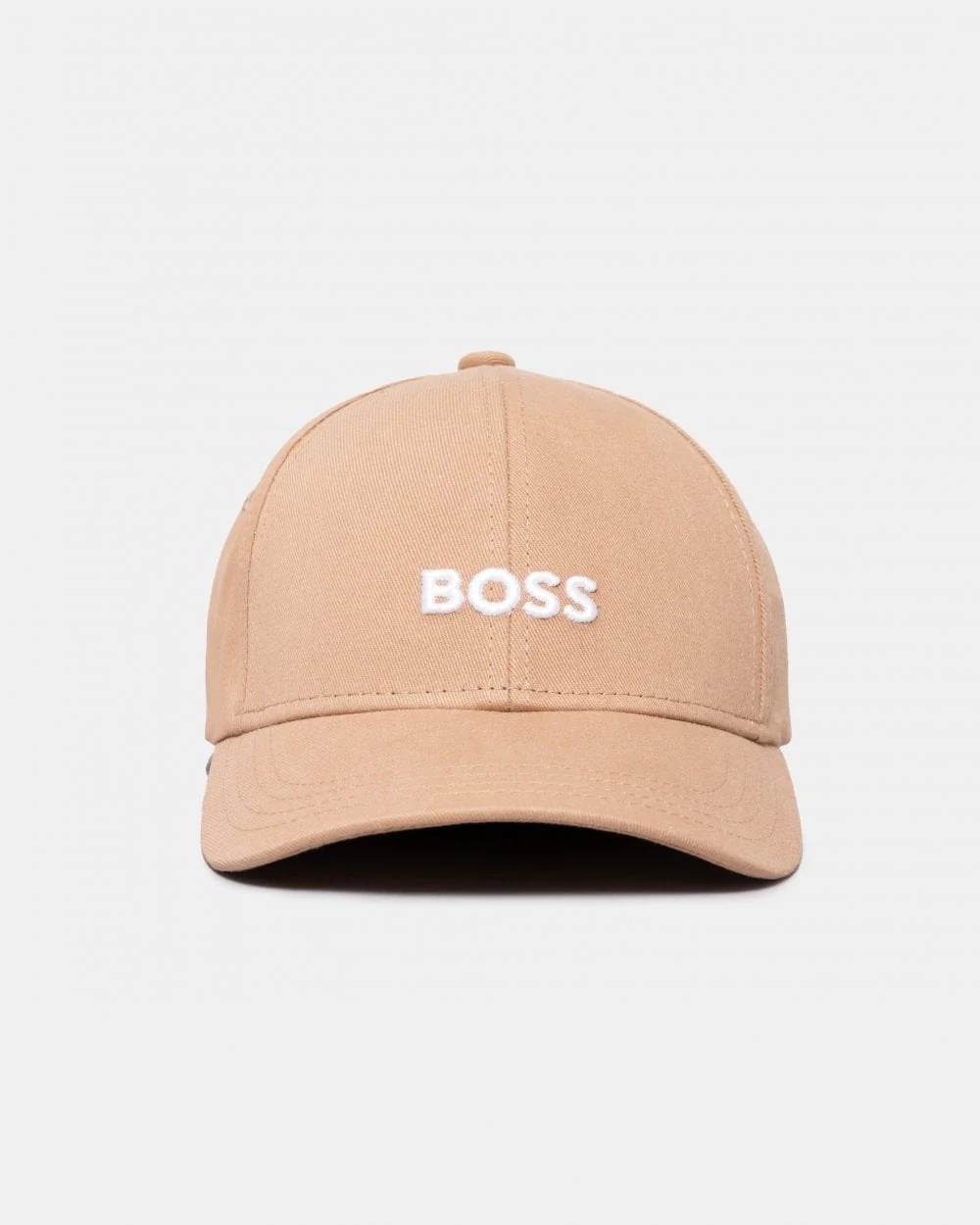 BOSS Orange Zed Mens Cotton-Twill Six-Panel Cap with Embroidered Logo NOS - Medium Beige 260 - Image 2