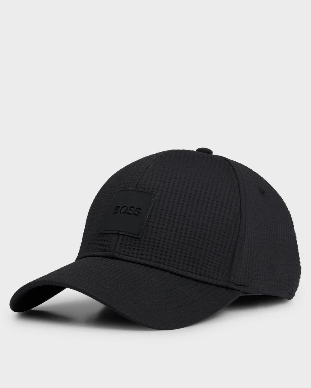 BOSS Orange Zed Seersucker Mens Baseball Cap