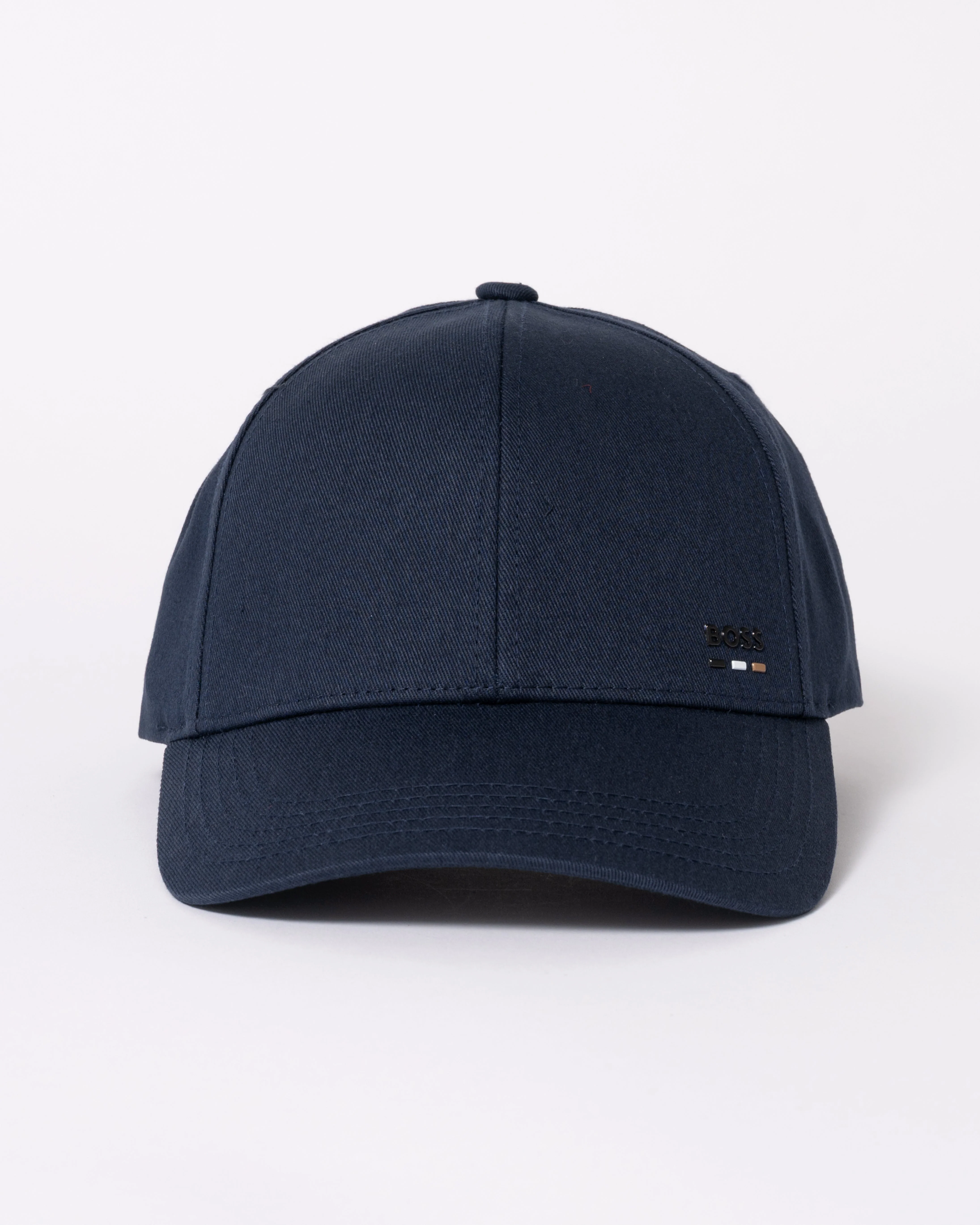 BOSS Orange Zed Stripe Mens Baseball Cap - Dark Blue 404 - Image 2