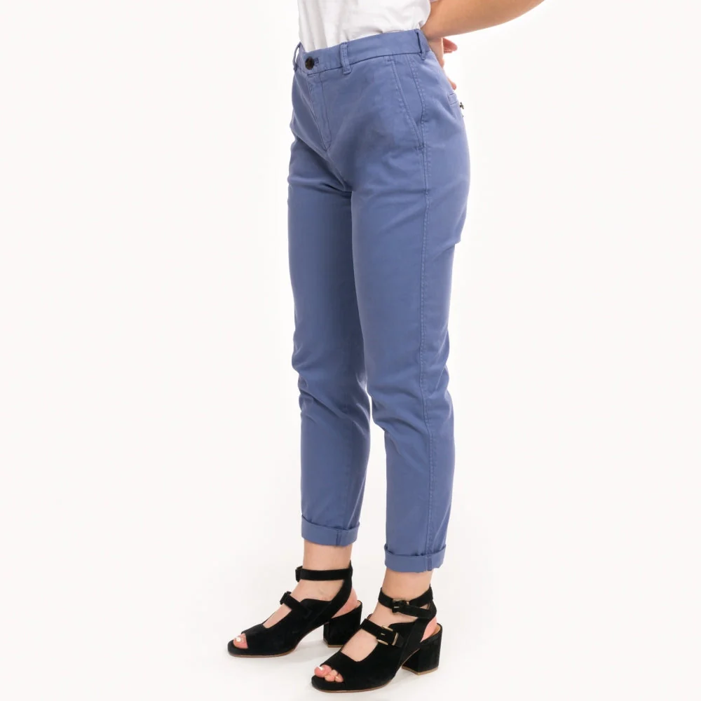 Boss Sachini2-D Womens Trousers - Dark Purple - Image 3
