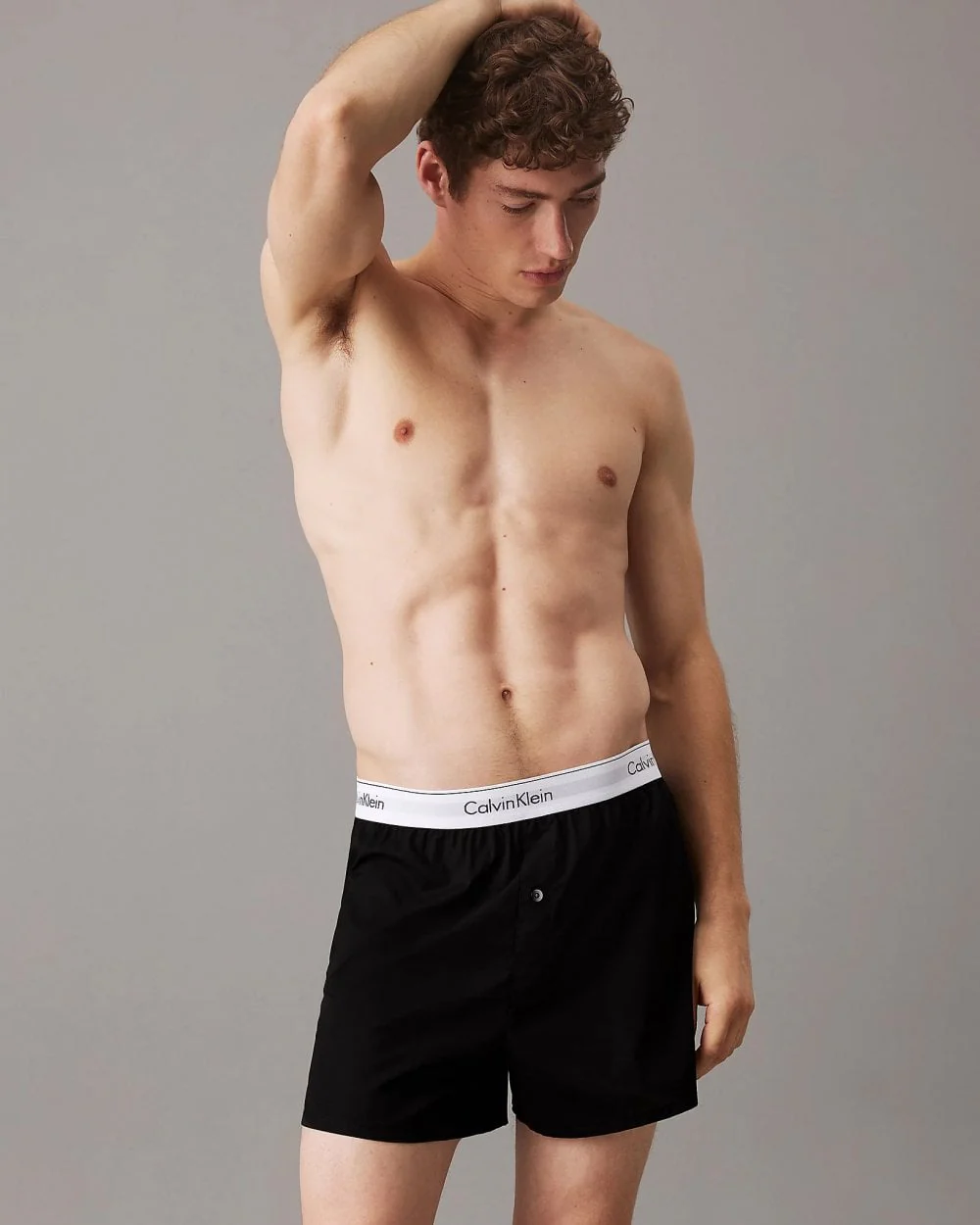 Calvin Klein 2 Pack Mens Slim Fit Boxers - Image 2