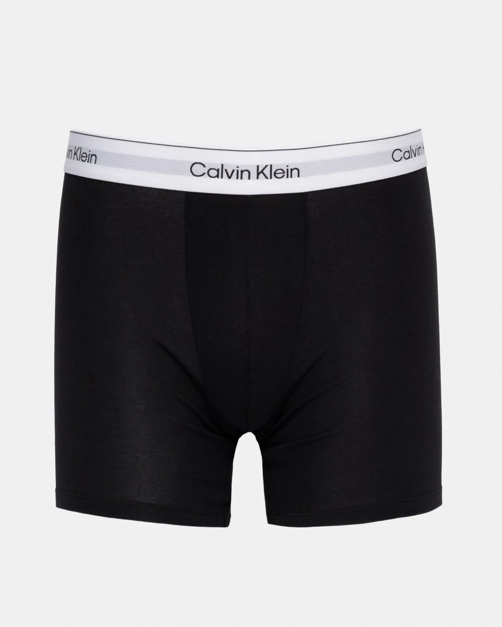 Calvin Klein 3 Pack Mens Boxer Briefs - Grey Heather/White/Black - Image 2