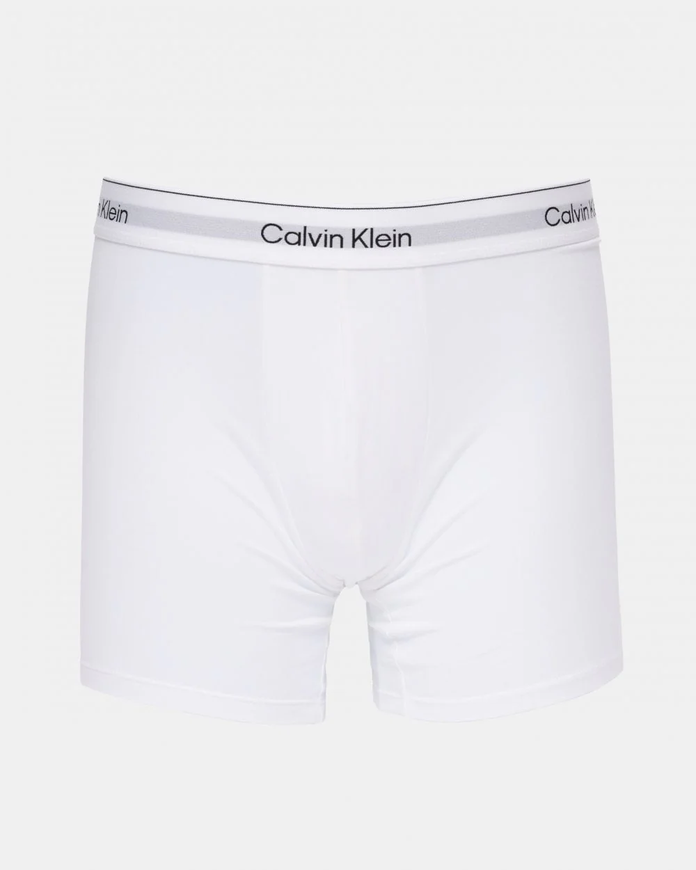 Calvin Klein 3 Pack Mens Boxer Briefs - Grey Heather/White/Black - Image 3