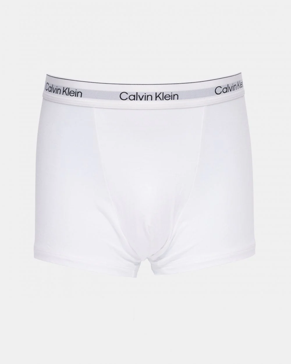 Calvin Klein 3 Pack Mens Relaxed Dart Trunk - Grey Heather/White/Black - Image 3