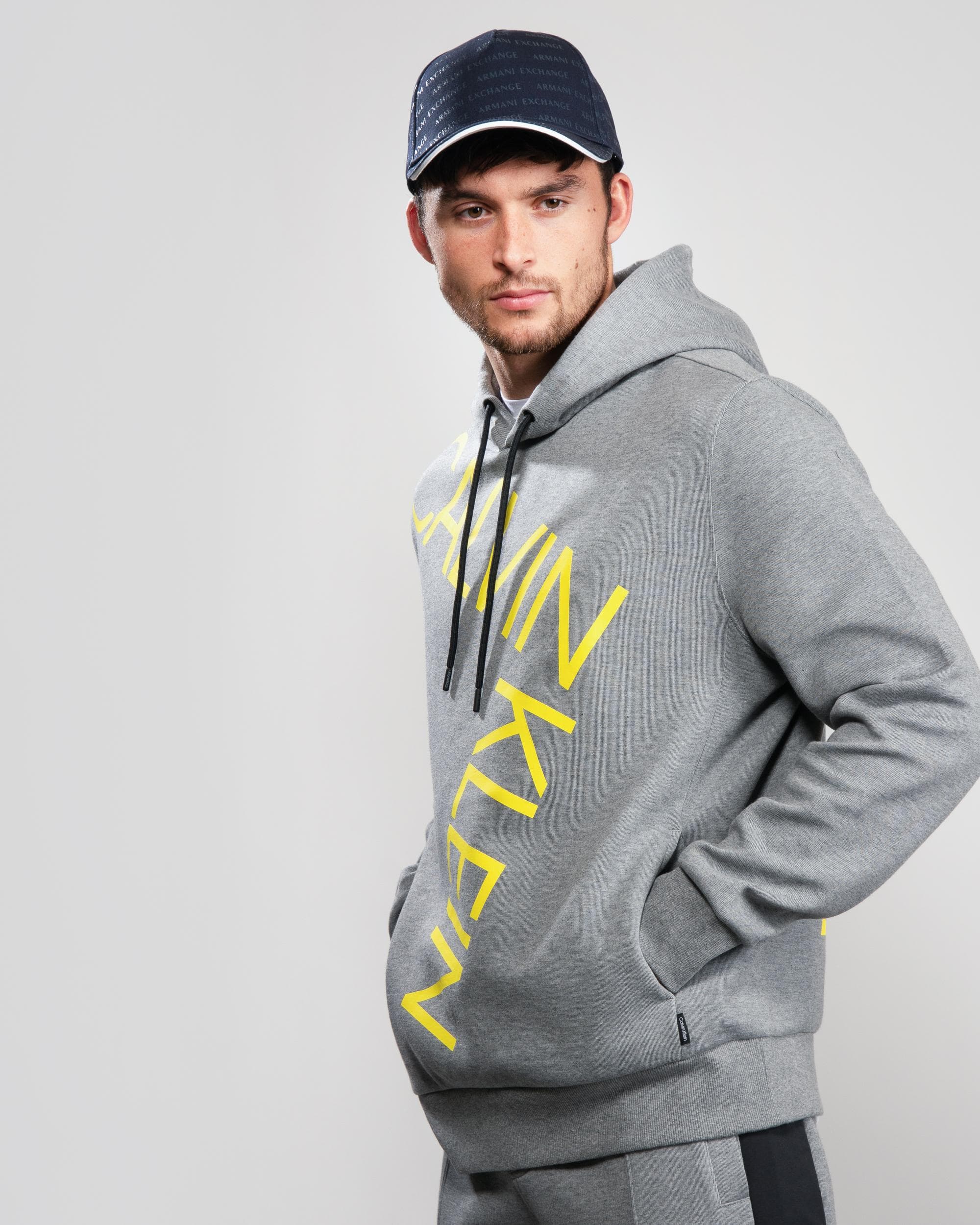 Calvin Klein Bold Logo Relax Mens Hoodie - Image 4