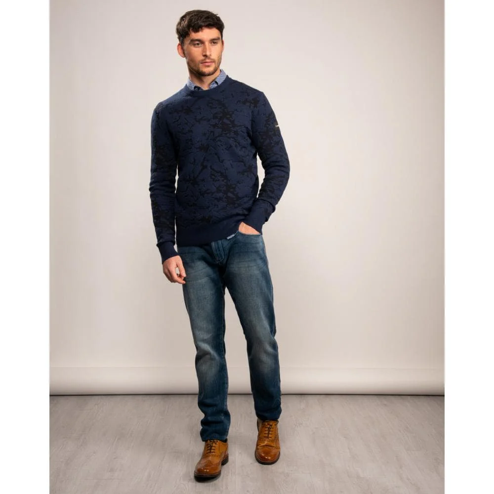 Calvin Klein Cotton Blend Abstract Mens Sweatshirt - Image 3