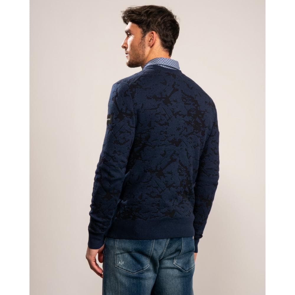 Calvin Klein Cotton Blend Abstract Mens Sweatshirt - Image 5
