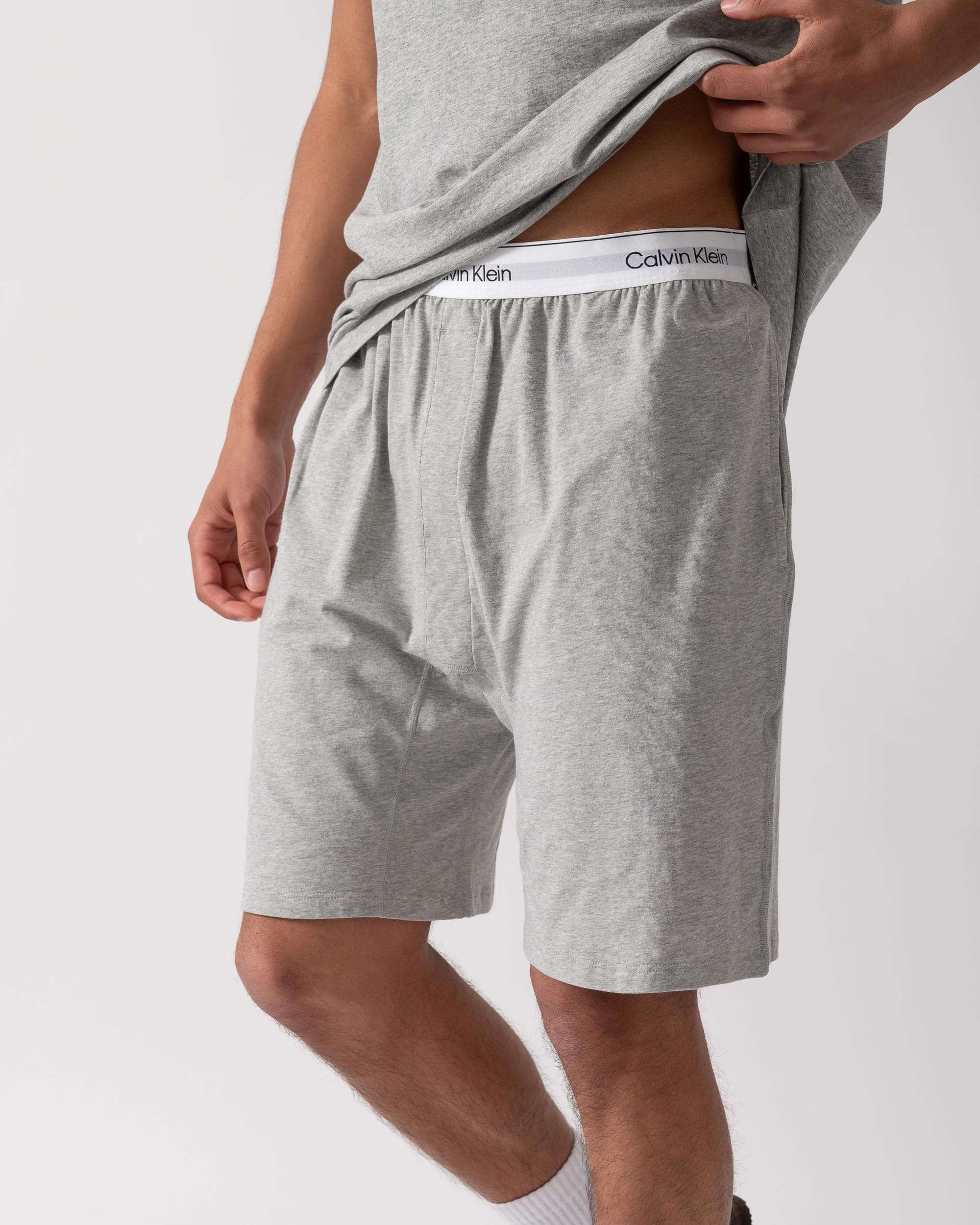 Calvin Klein Cotton Stretch Mens Sleep Shorts - Image 2