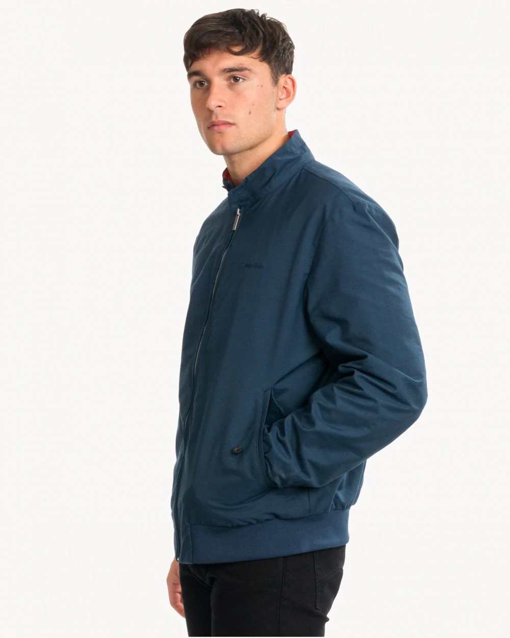 Calvin Klein Honest Check Mens Harrington Jacket - Image 2