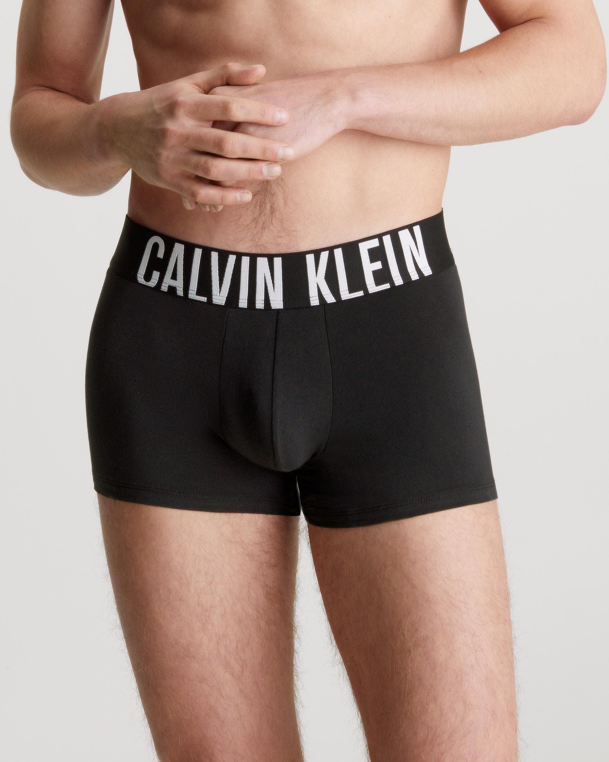 Calvin Klein Intense Power Mens Trunk 3 Pack - Black/Grey Heather/White - Image 2