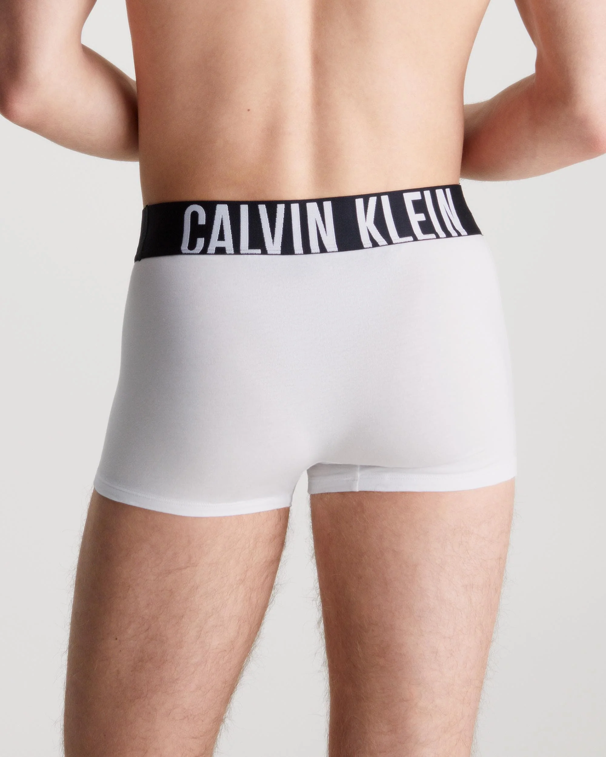 Calvin Klein Intense Power Mens Trunk 3 Pack - Black/Grey Heather/White - Image 4