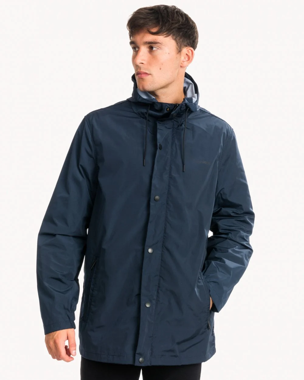 Calvin Klein Logo Nylon Mens Windcheater - Image 5