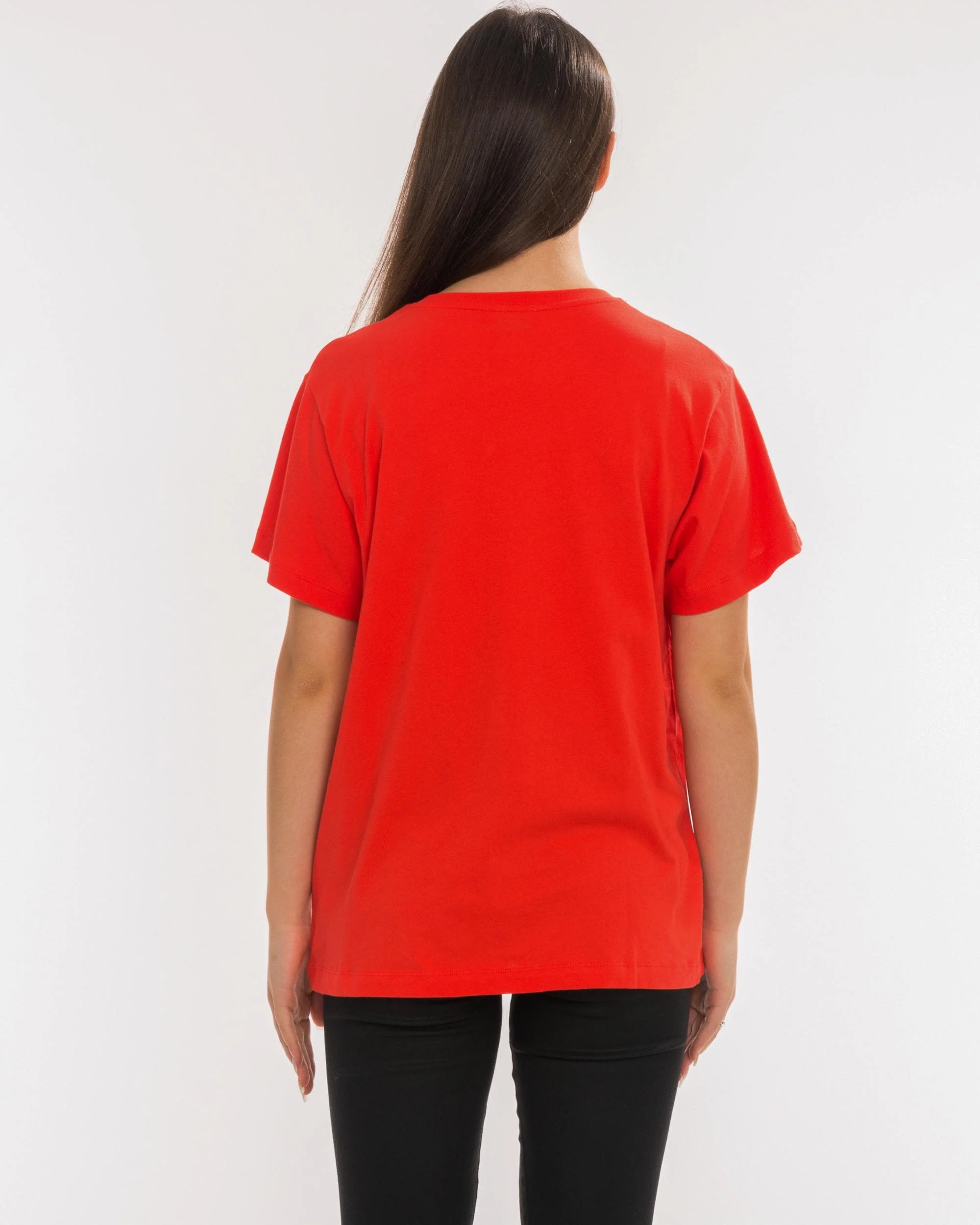 Calvin Klein Logo Print Womens T-Shirt - Image 4