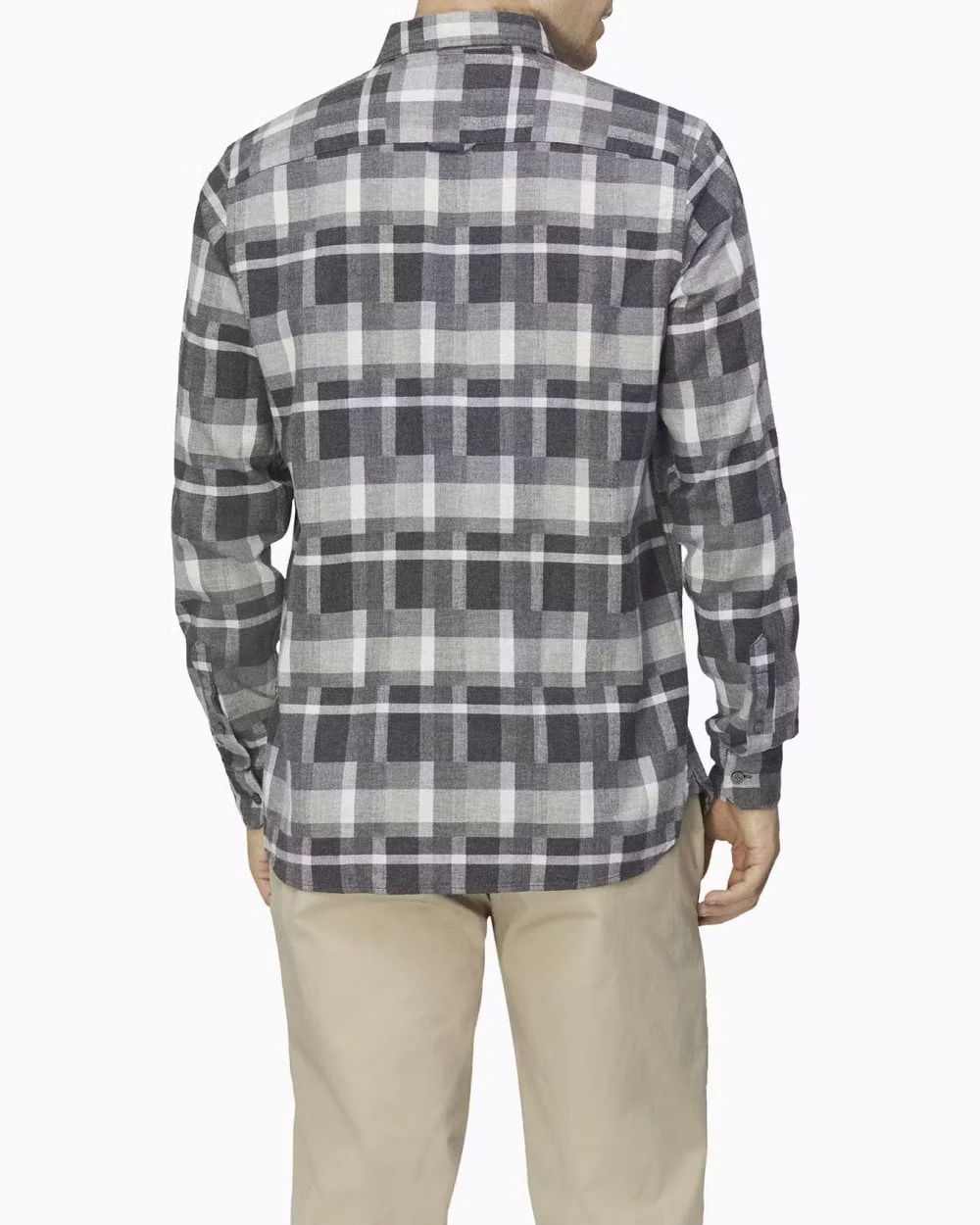 Calvin Klein Mens Flannel Check Shirt - Image 2