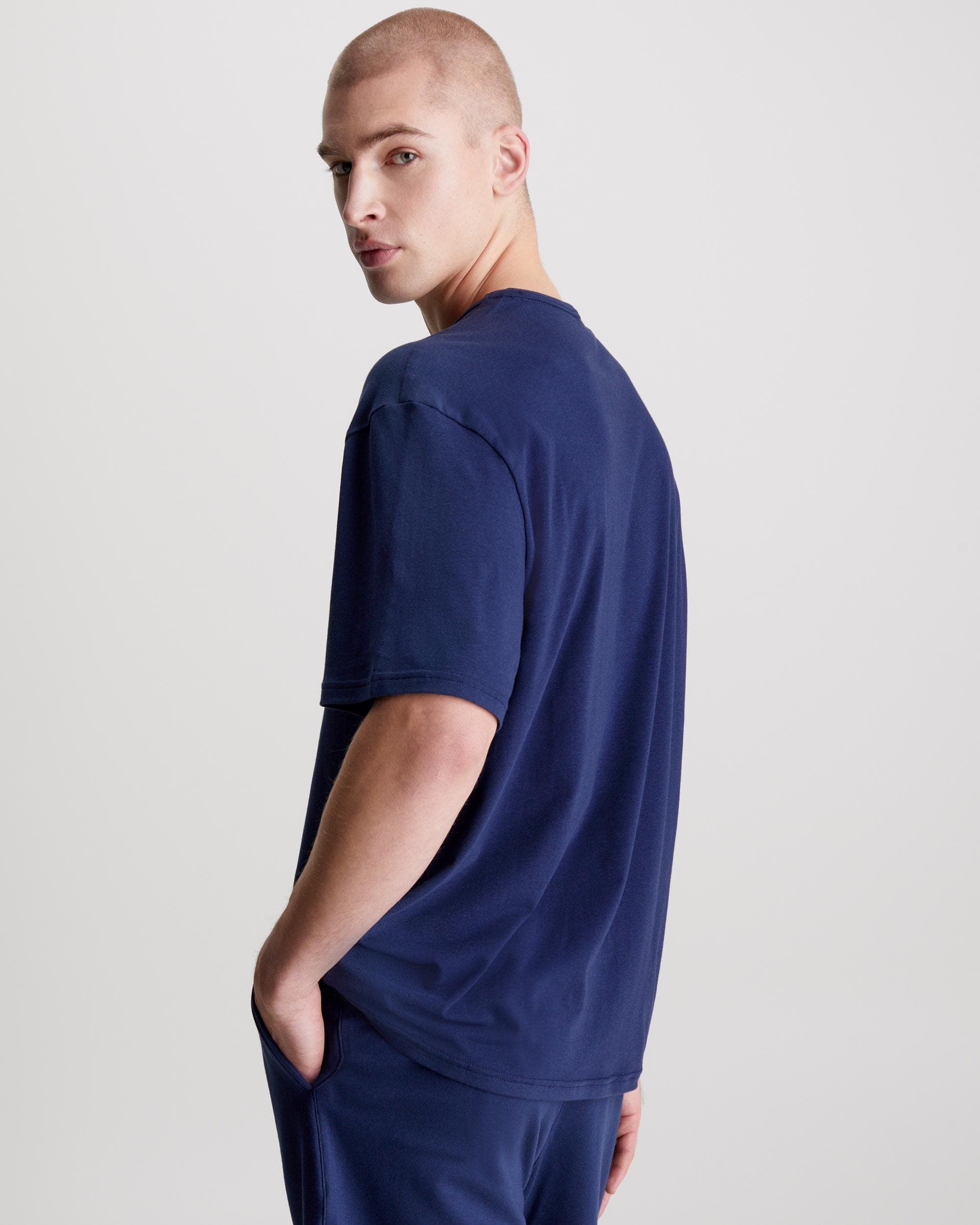 Calvin Klein Modern Cotton Lounge Mens Short Sleeve Crew Neck - Image 4
