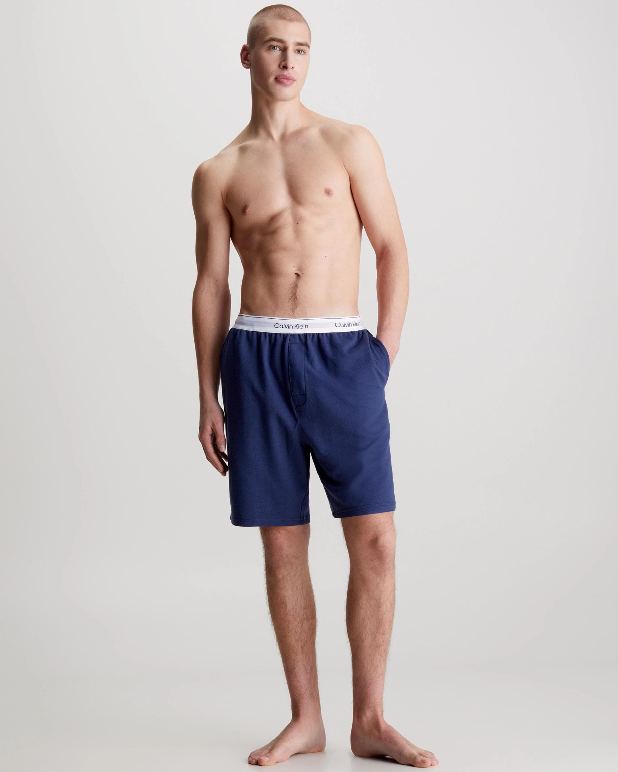 Calvin Klein Modern Cotton Lounge Mens Sleep Shorts - Image 3