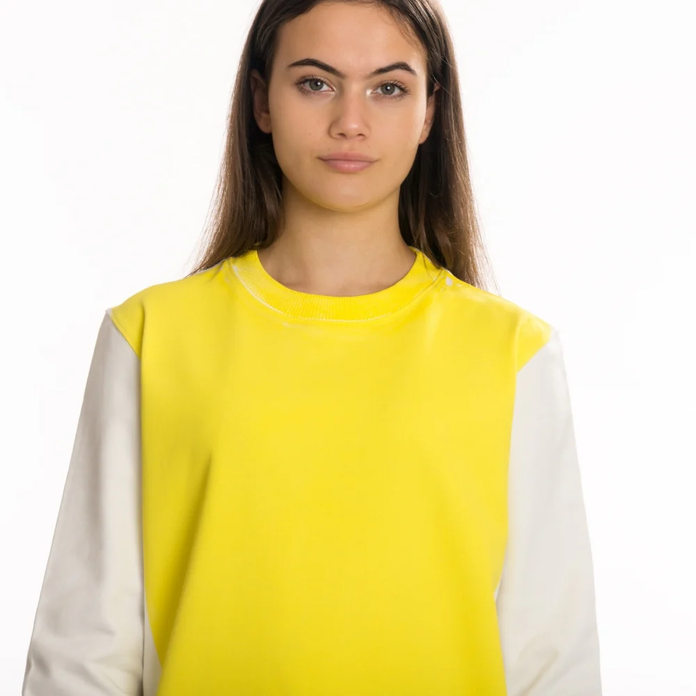 Calvin Klein Overprinted Womens Sweatshirt - Image 3