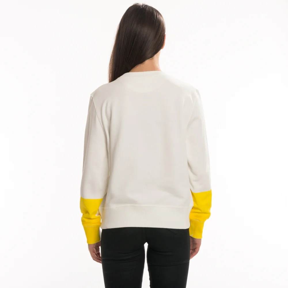Calvin Klein Overprinted Womens Sweatshirt - Image 4