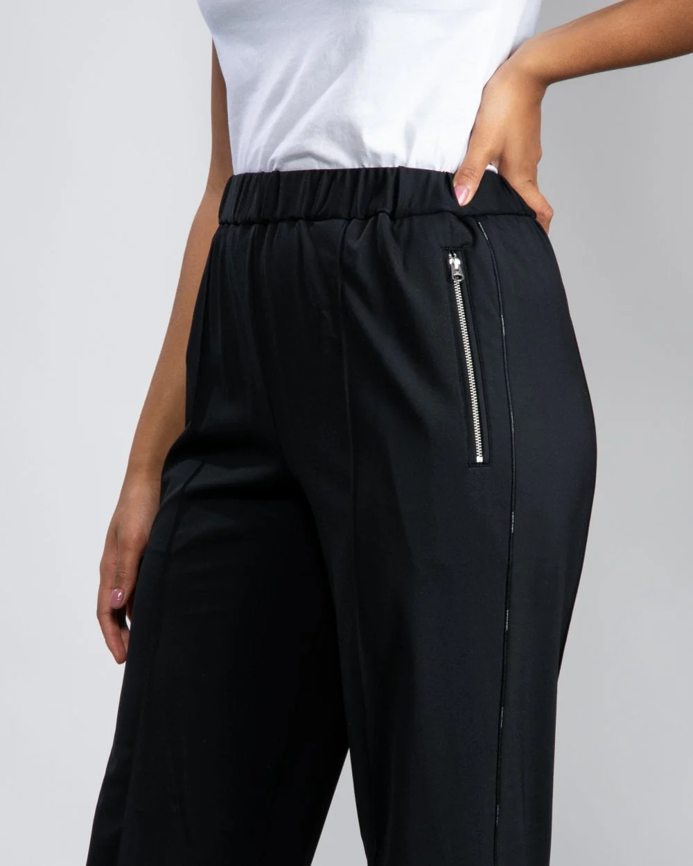 Calvin Klein Punto Milano Tracksuit Womens Pants - Image 3