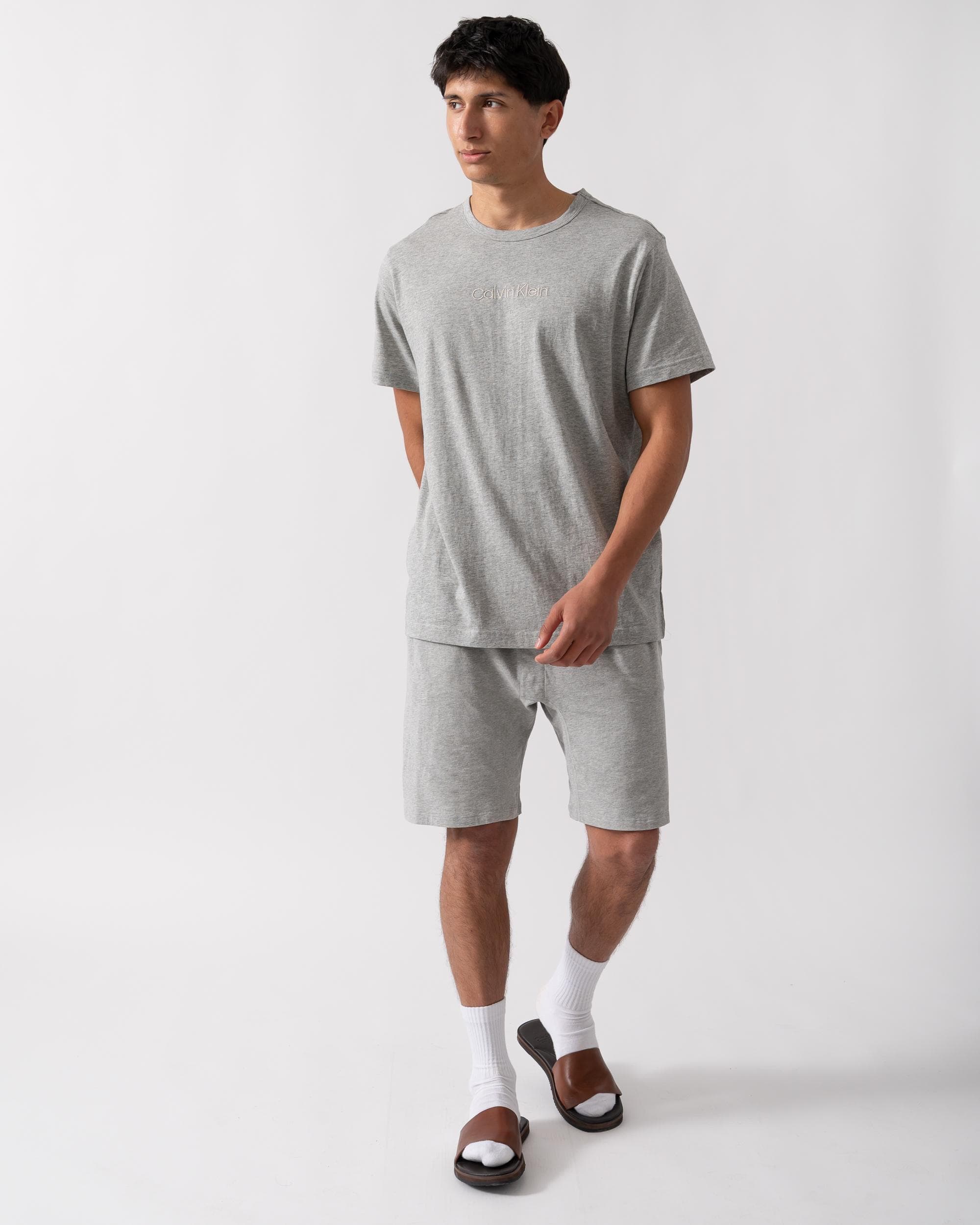 Calvin Klein Short Sleeve Mens Crew Neck T Shirt - Image 3