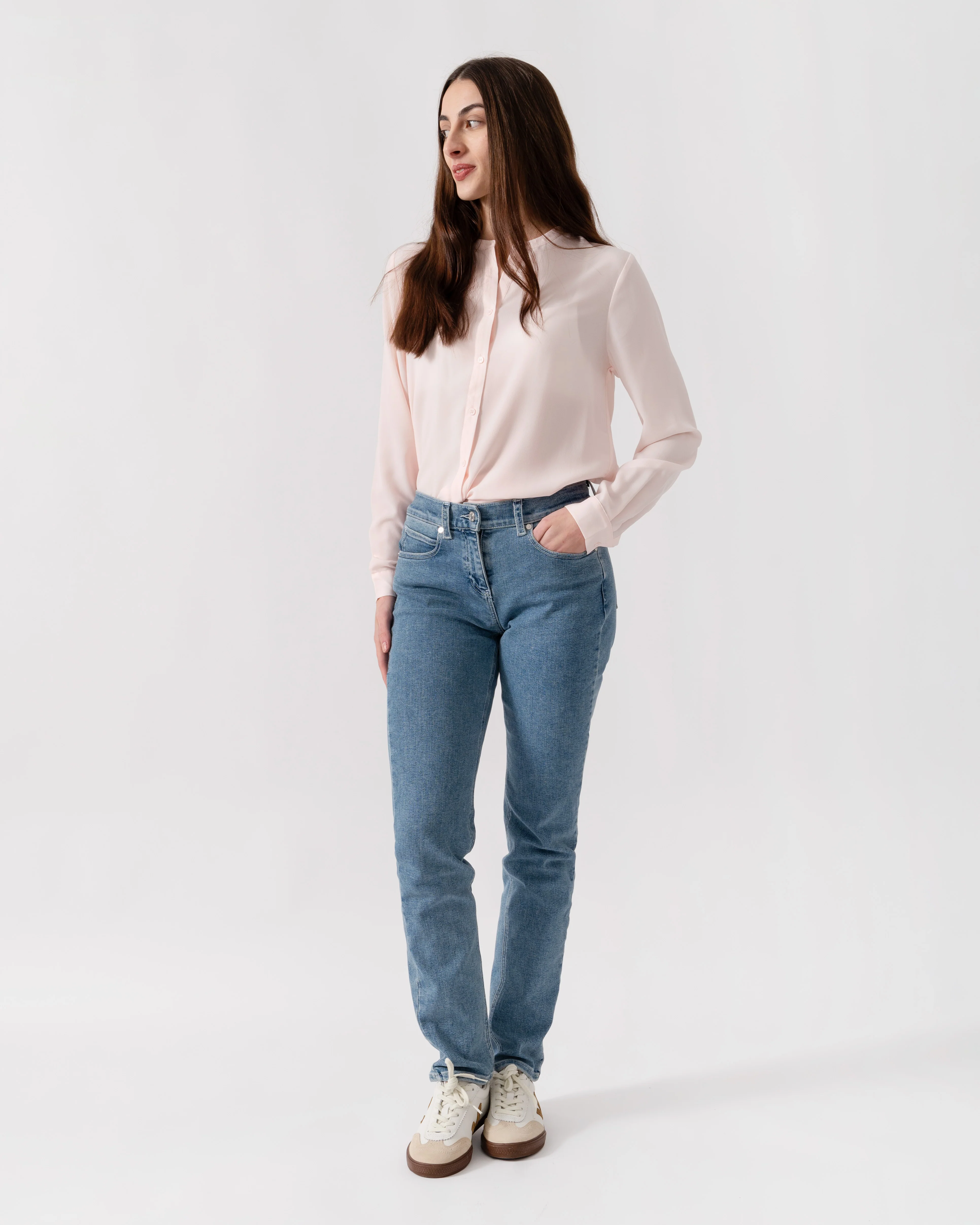Calvin Klein SLL 5 Pocket Womens Jeans - Image 4