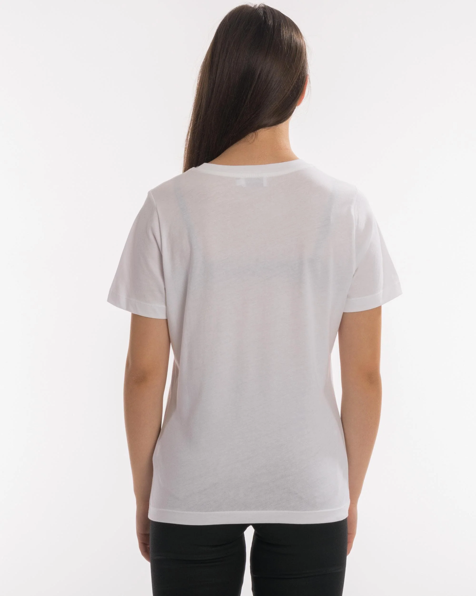Calvin Klein Small Logo Patch Womens Tee - Image 2