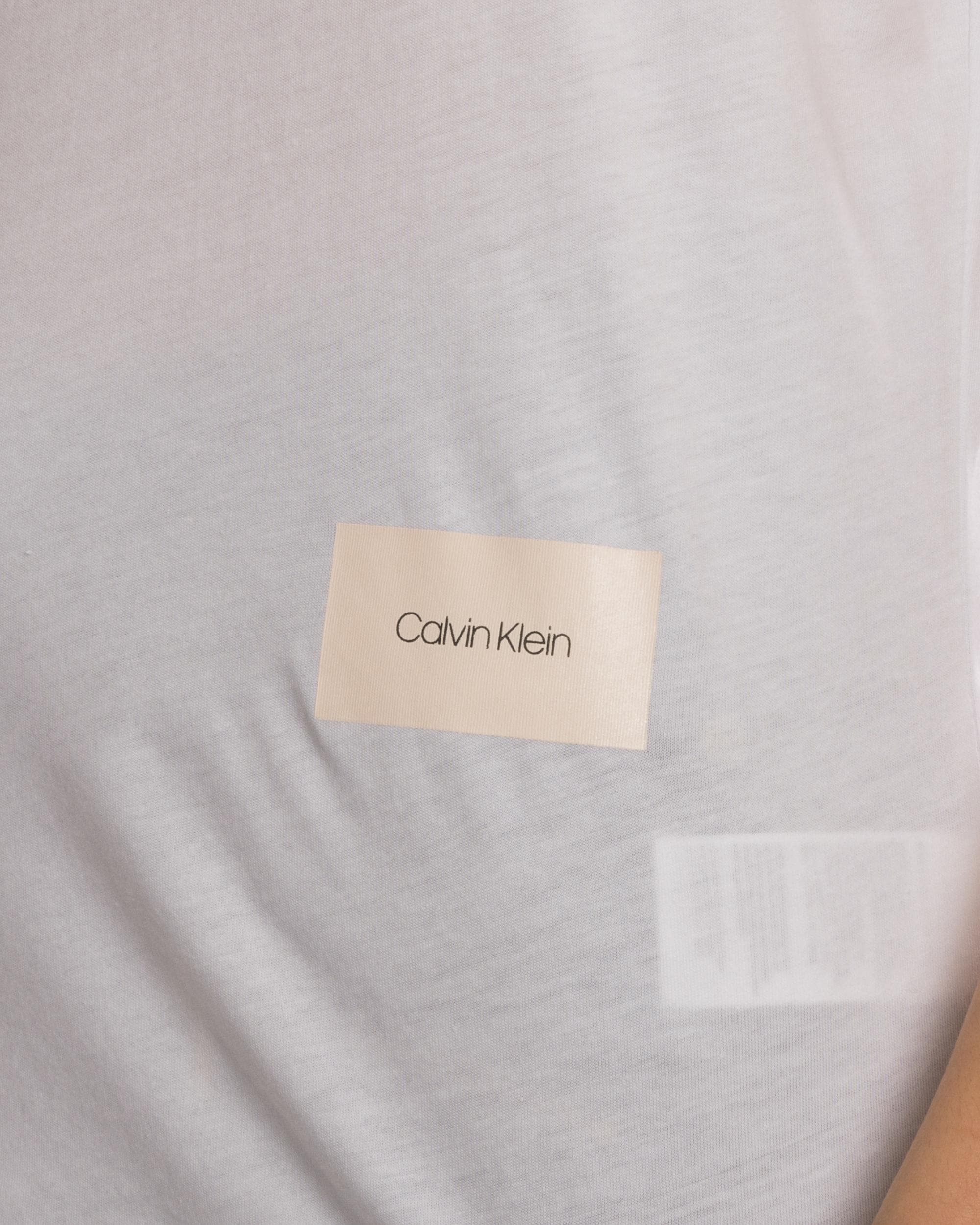Calvin Klein Small Logo Patch Womens Tee - Image 3