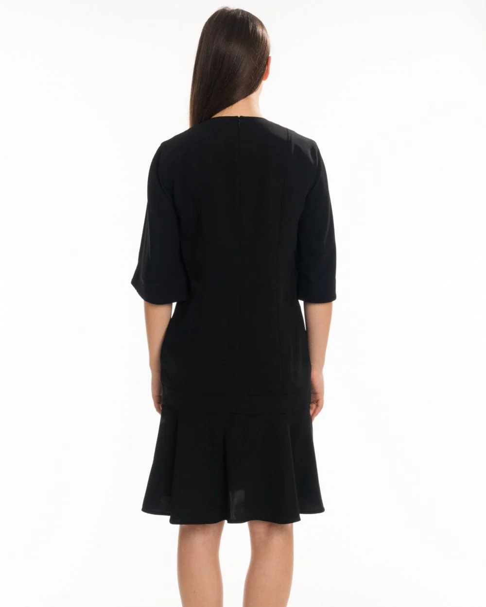 Calvin Klein Smooth Twill Layer SLV Womens Short Sleeve Dress - Image 2