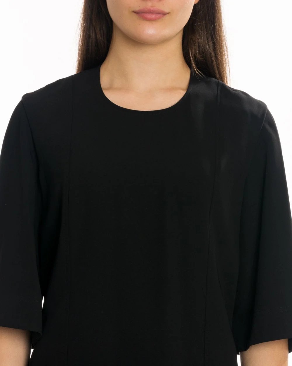 Calvin Klein Smooth Twill Layer SLV Womens Short Sleeve Dress - Image 4
