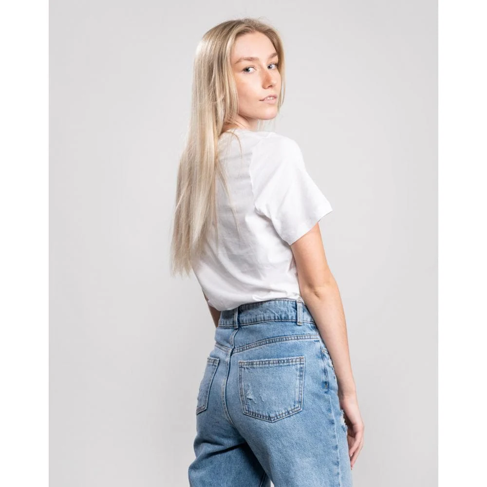 Calvin Klein Vintage Logo Small Short Sleeve Womens T-Shirt - Image 2