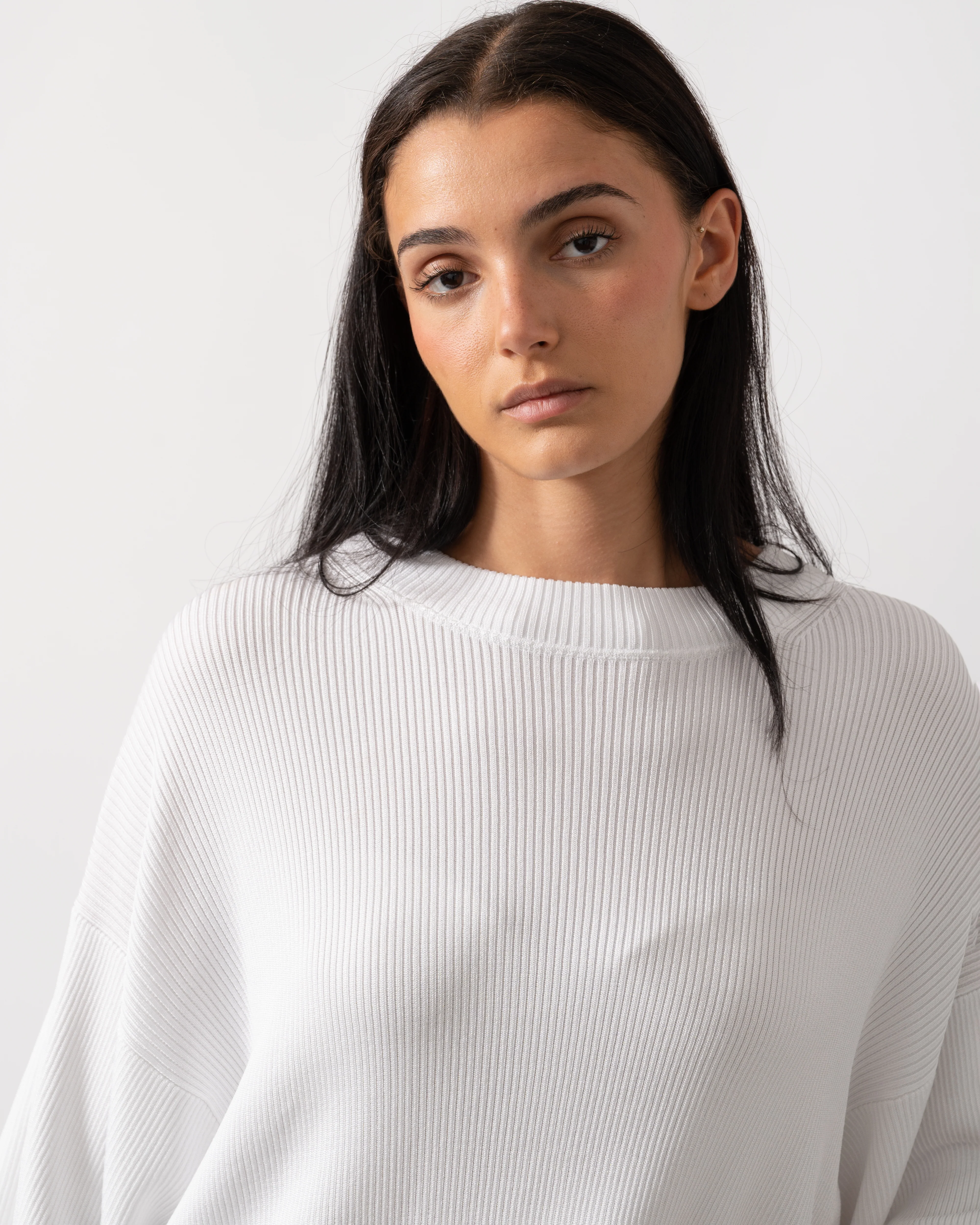 Calvin Klein Viscose Rib Womens Sweater - Image 3
