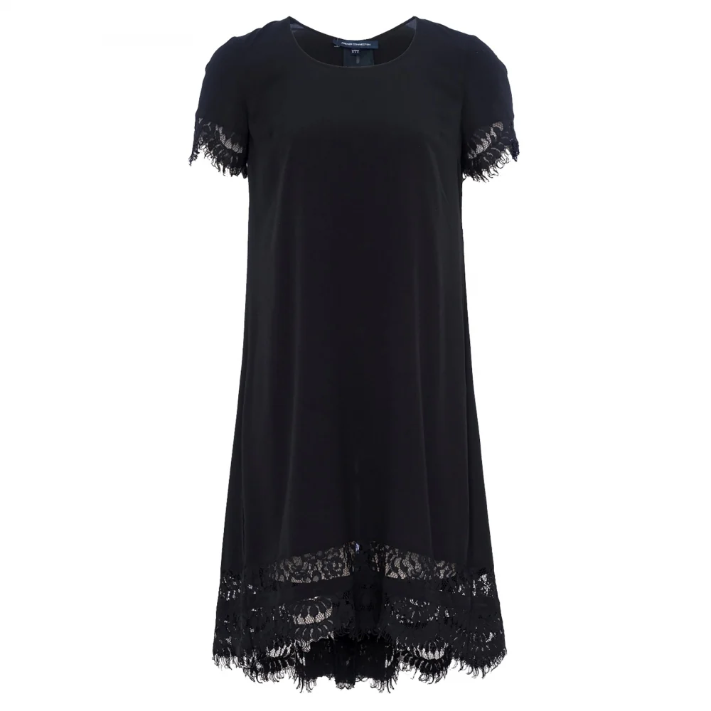 Classic Crepe Light Woven Ss Tunic Womens Dress - Image 5