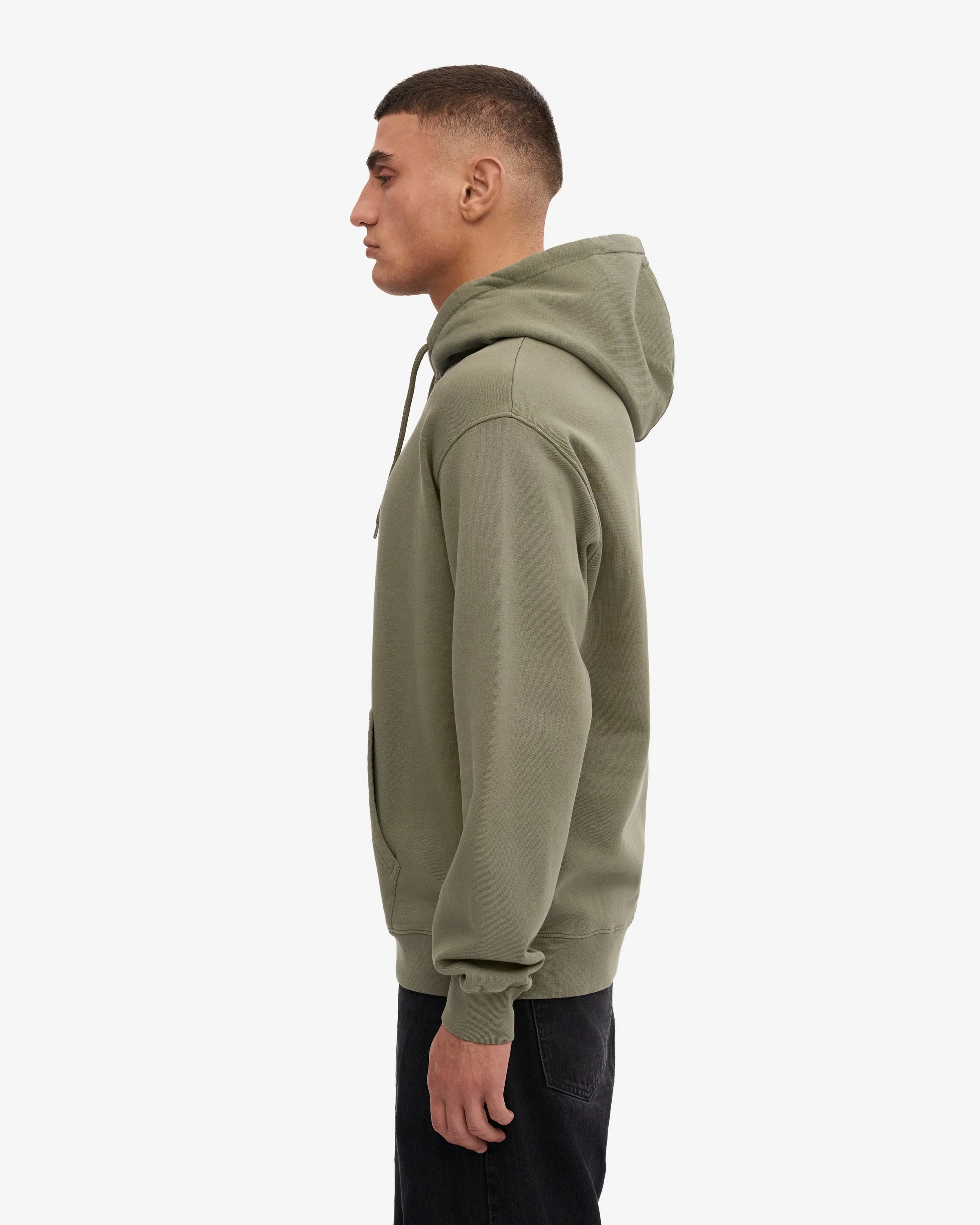 Colorful Standard Classic Organic Hoodie - Dusty Olive - Image 2