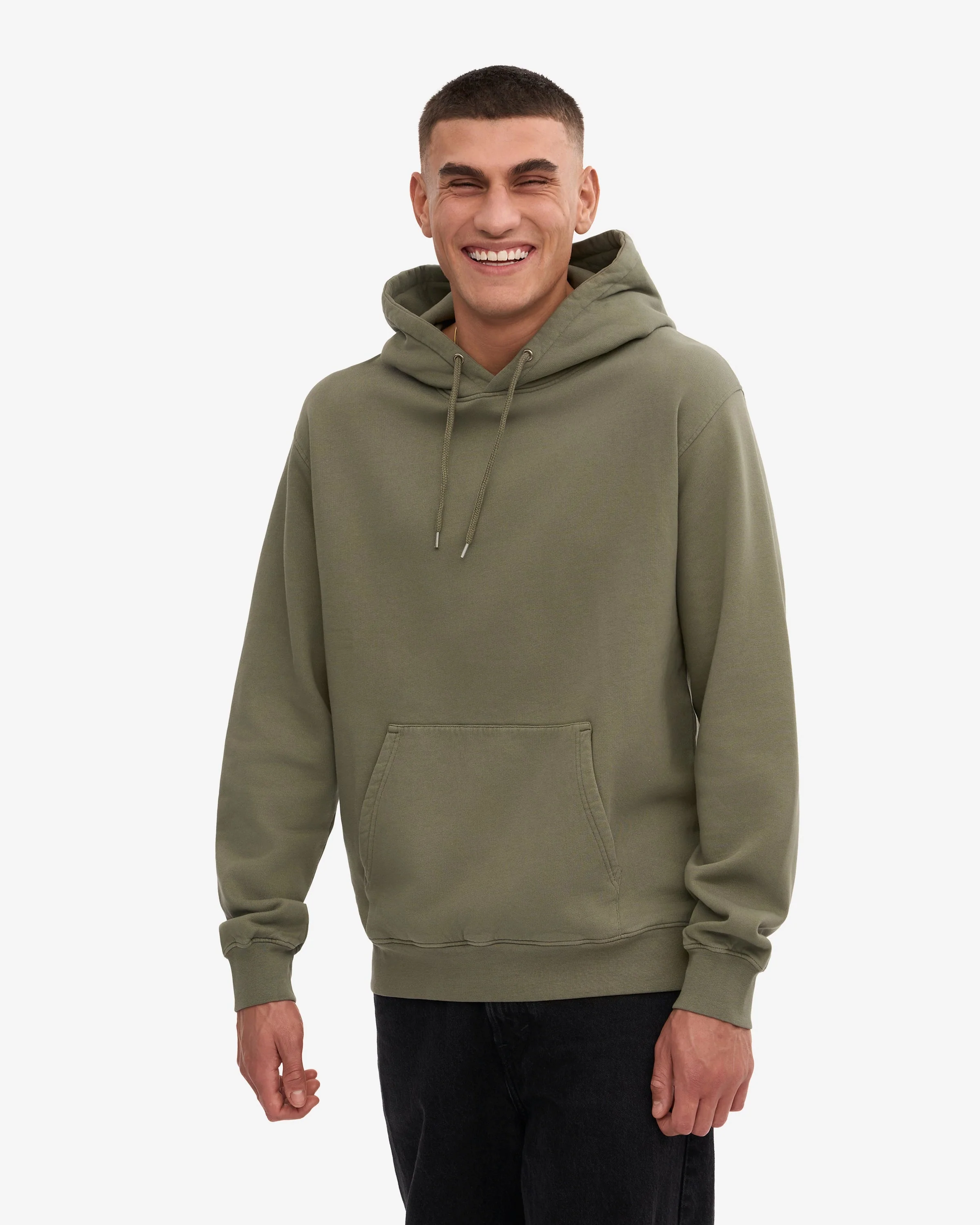 Colorful Standard Classic Organic Hoodie - Dusty Olive - Image 5