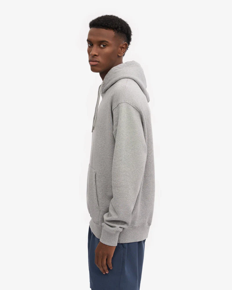Colorful Standard Classic Organic Hoodie - Heather Grey - Image 5