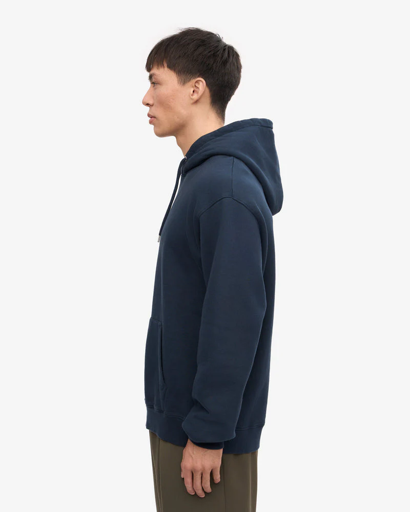 Colorful Standard Classic Organic Hoodie - Navy Blue - Image 5