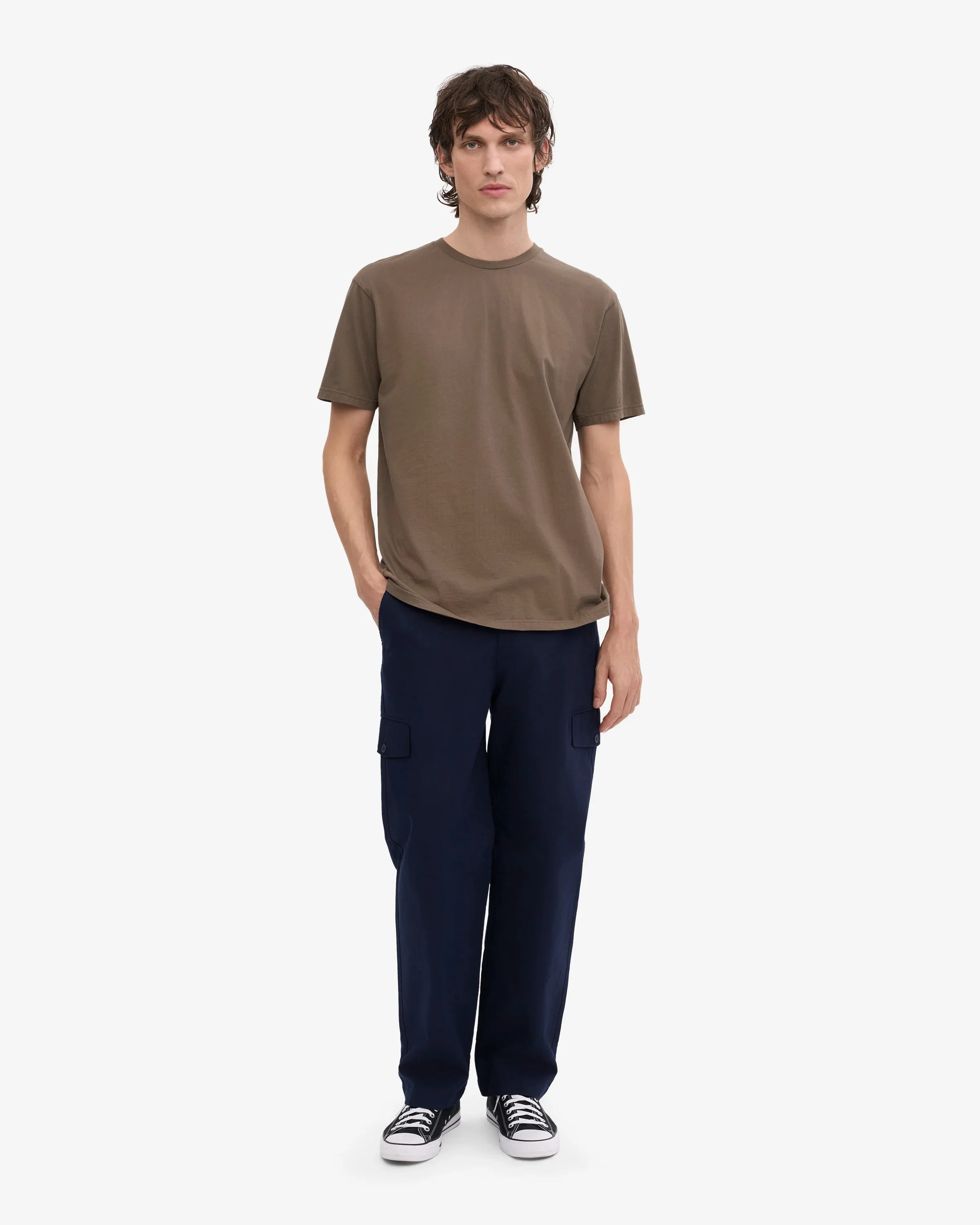 Colorful Standard Classic Organic T-Shirt - Cedar Brown - Image 4