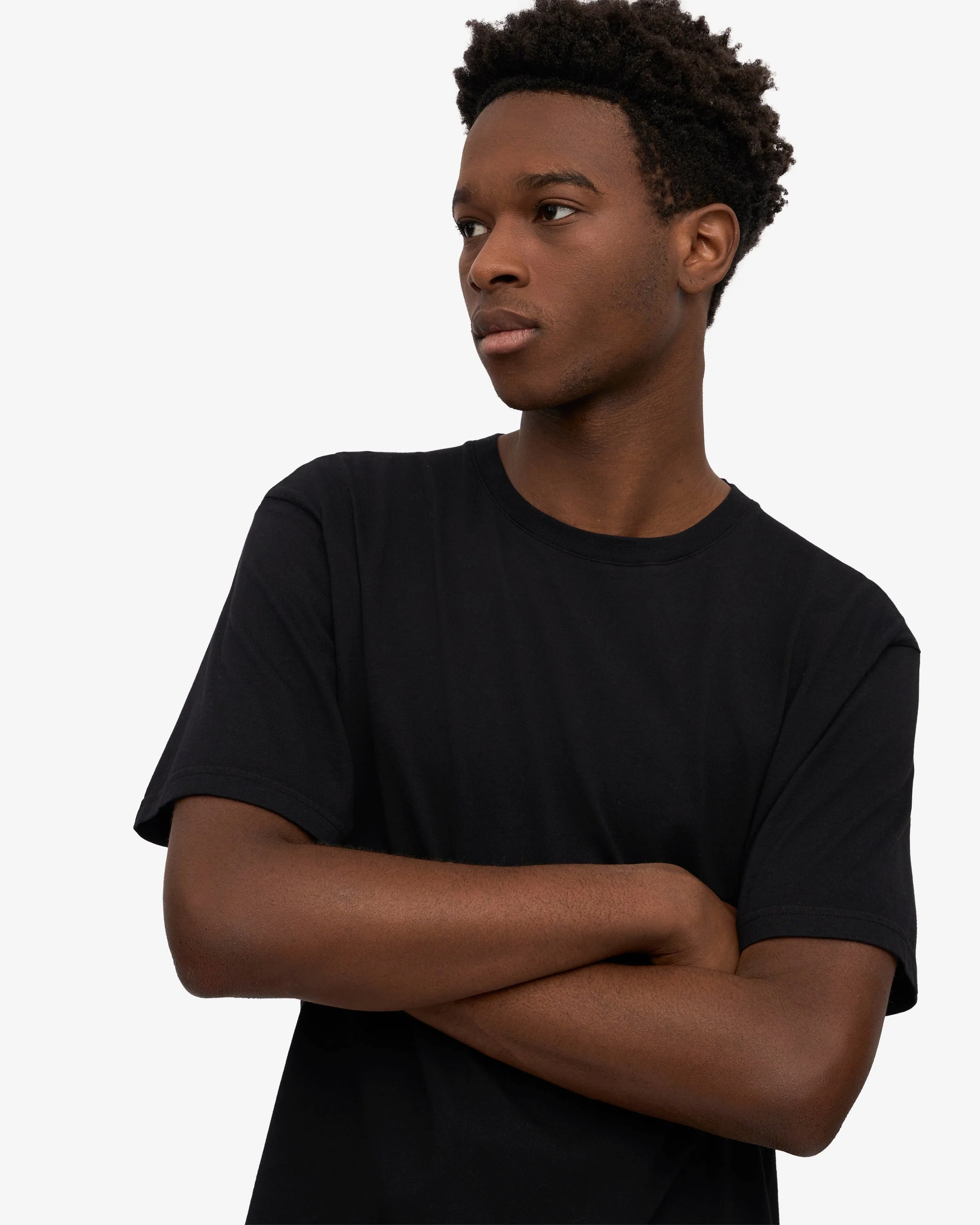 Colorful Standard Classic Organic T-Shirt - Deep Black - Image 2