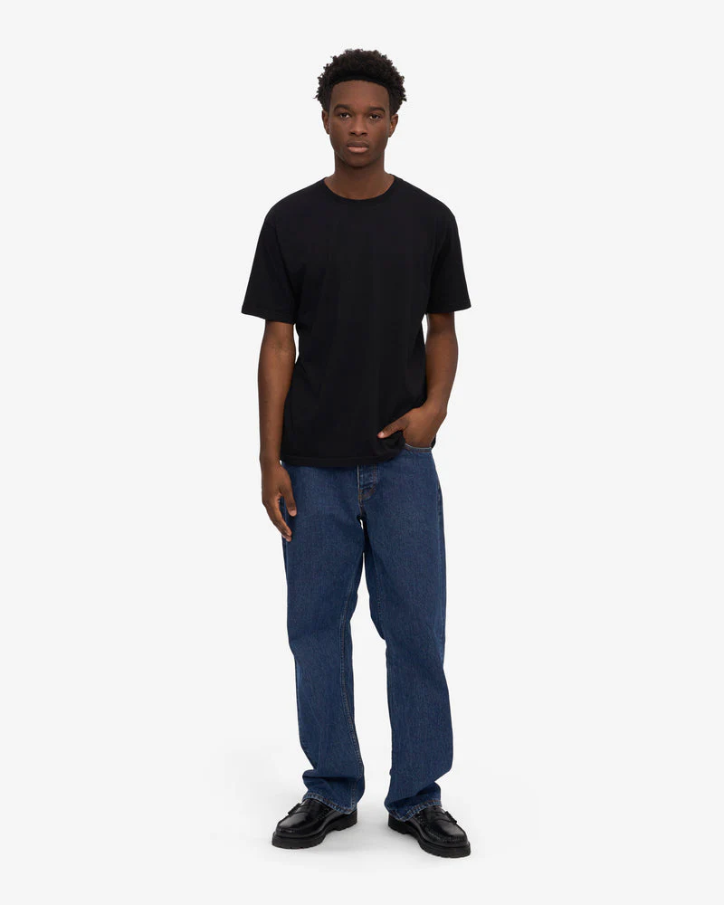 Colorful Standard Classic Organic T-Shirt - Deep Black - Image 3