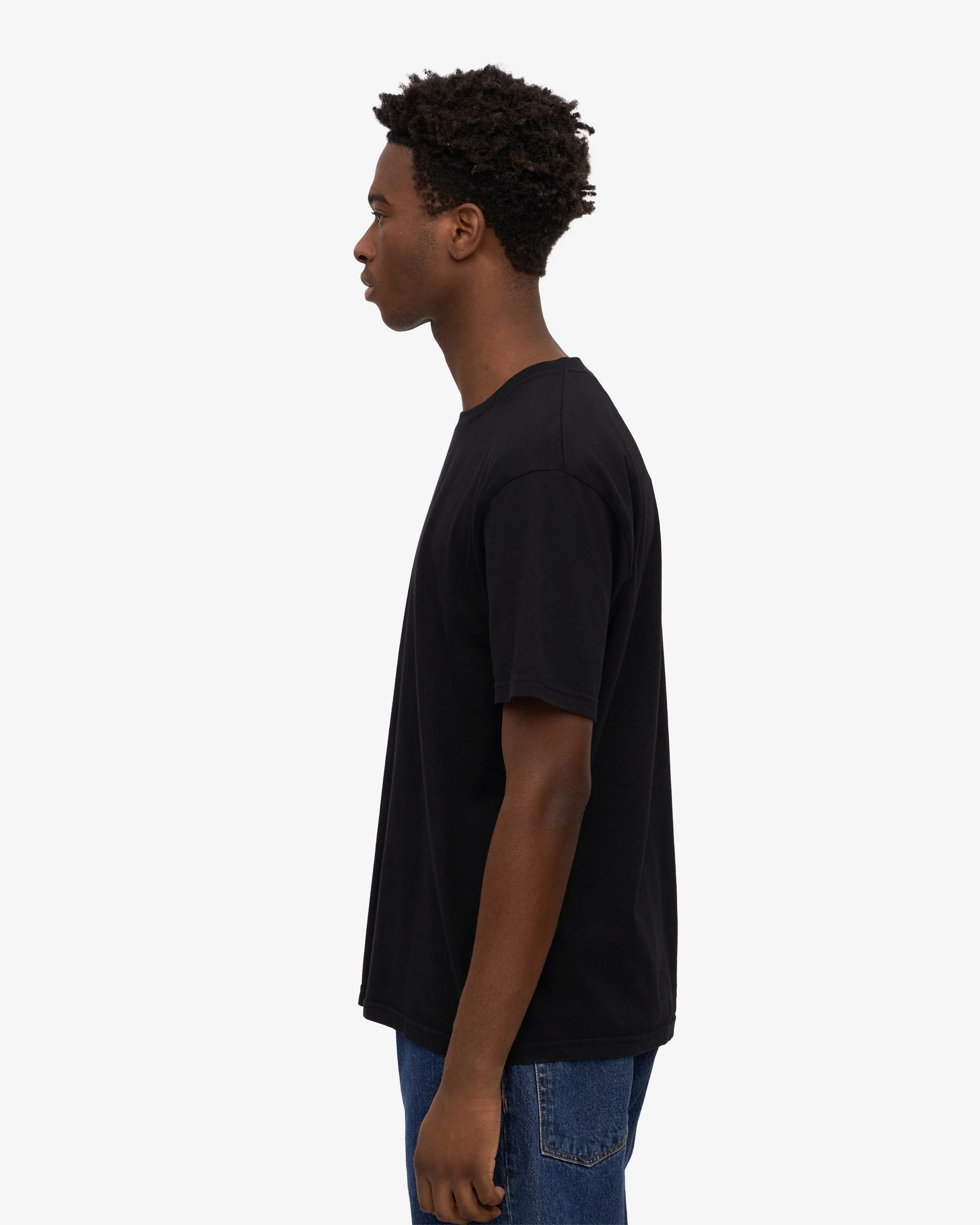 Colorful Standard Classic Organic T-Shirt - Deep Black - Image 5