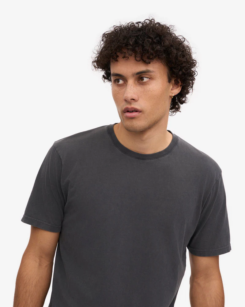 Colorful Standard Classic Organic T-Shirt - Faded Black - Image 5