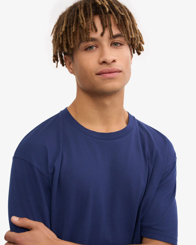Colorful Standard Classic Organic T-Shirt - Marine Blue - Image 2