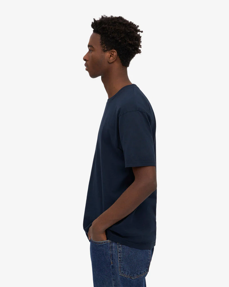 Colorful Standard Classic Organic T-Shirt - Navy Blue - Image 5