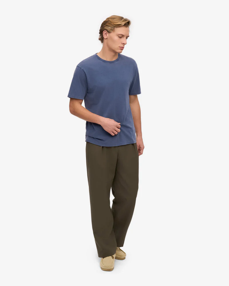 Colorful Standard Classic Organic T-Shirt - Neptune Blue - Image 3