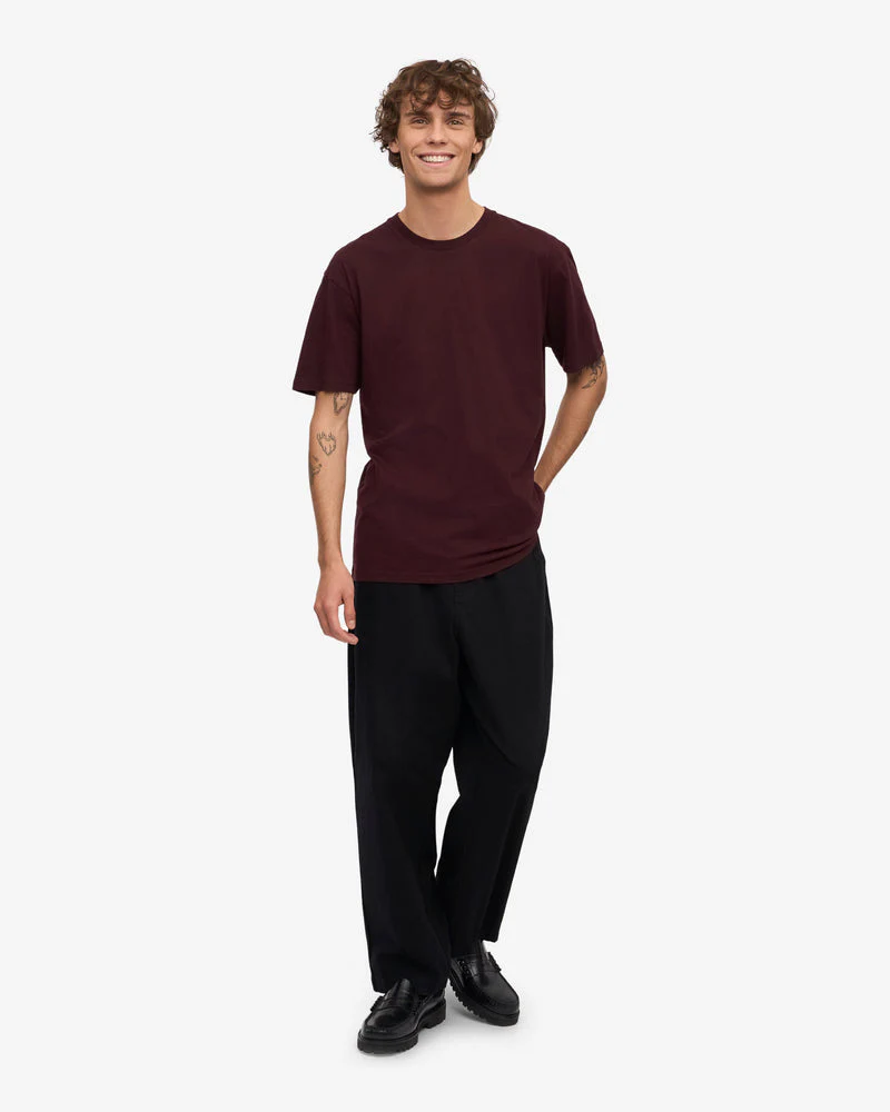Colorful Standard Classic Organic T-Shirt - Oxblood Red - Image 4